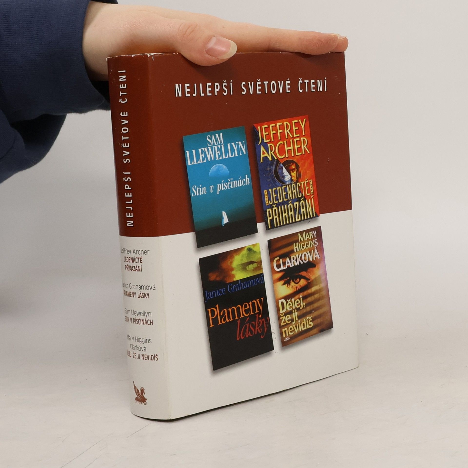 Mary Higgins Clark Nejlepší světové čtení. Stín v písčinách. Jedenácté přikázání. Plameny lásky. Dělej, že ji nevidíš