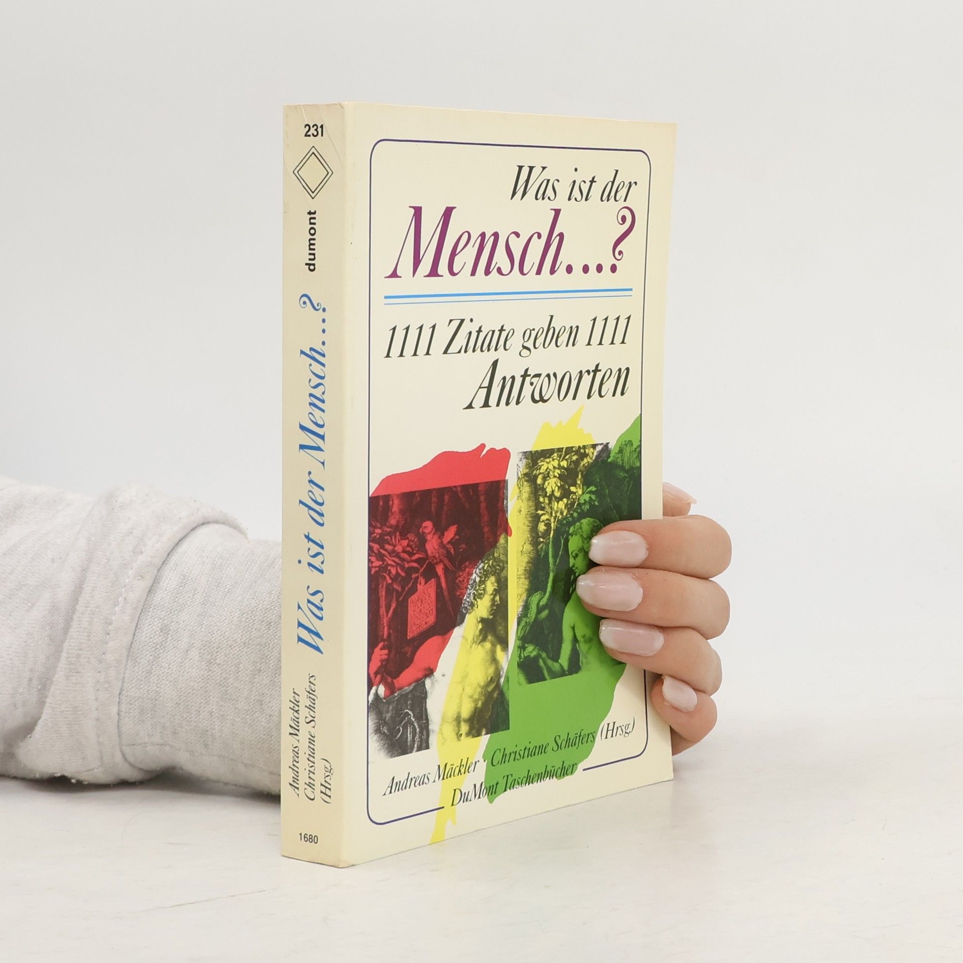 Andreas Mäckler Was ist der Mensch ...?