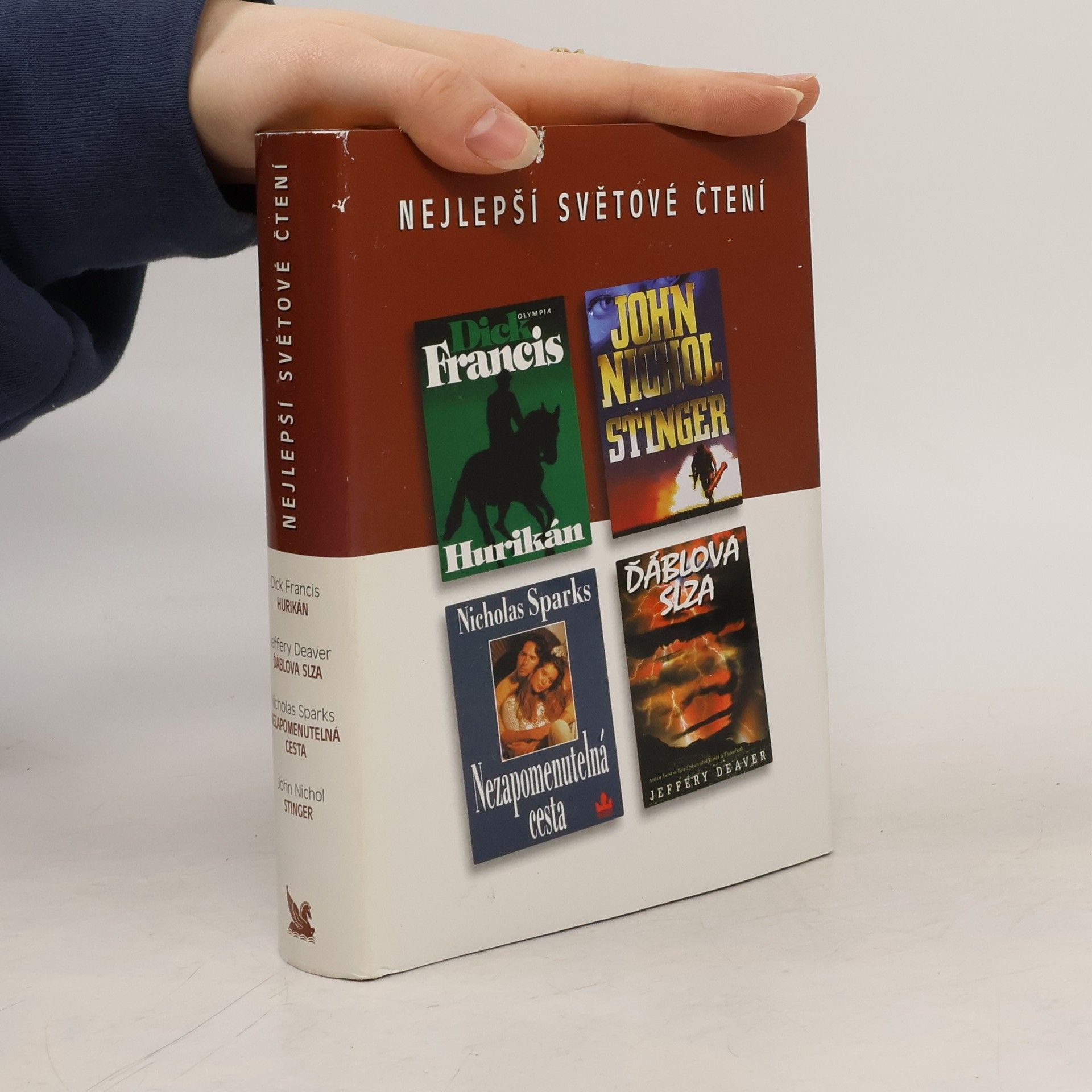 Jeffery Deaver Nejlepší světové čtení. Hurikán. Ďáblova slza. Nezapomenutelná cesta. Stinger