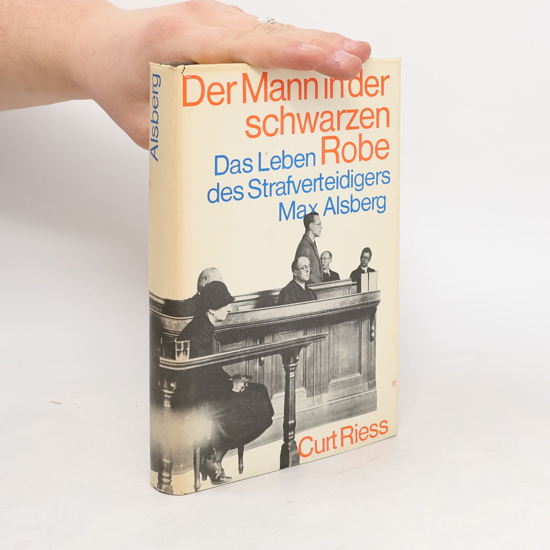 Curt Riess Der Mann in der schwarzen Robe