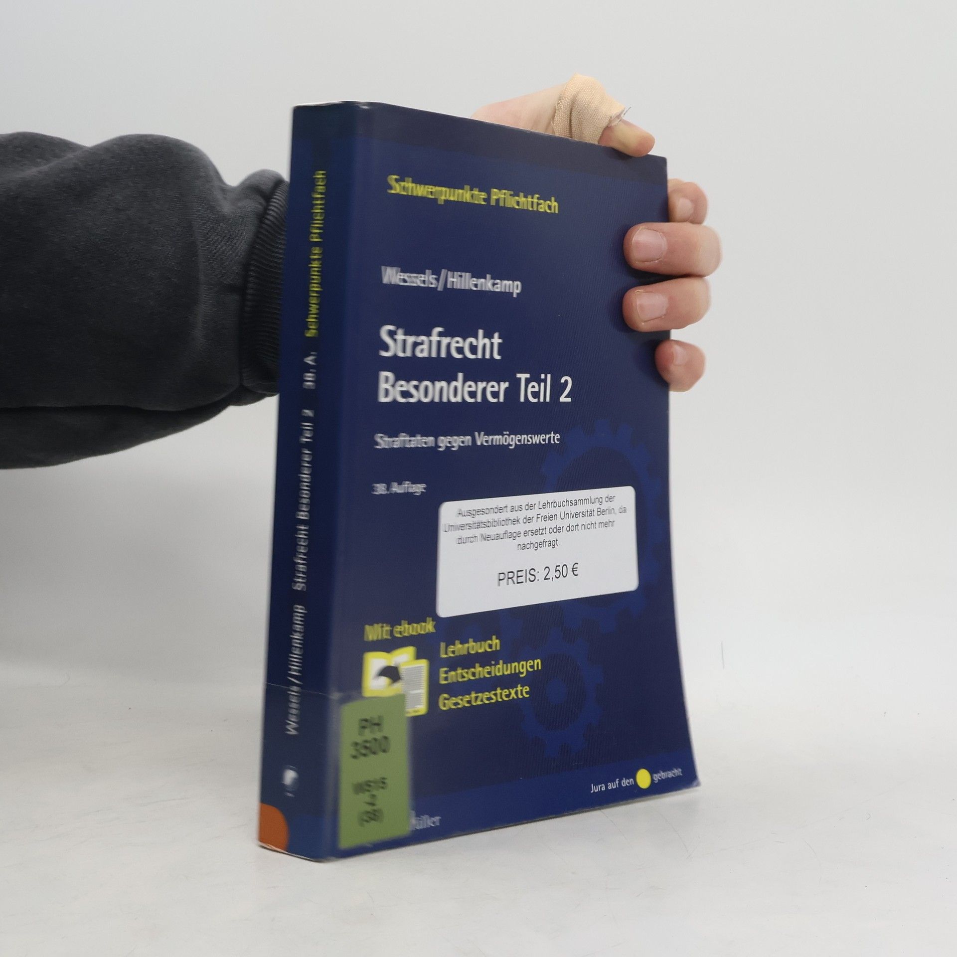 Thomas Hillenkamp Schwerpunkte Pflichtfach - 2: Strafrecht Besonderer Teil 2