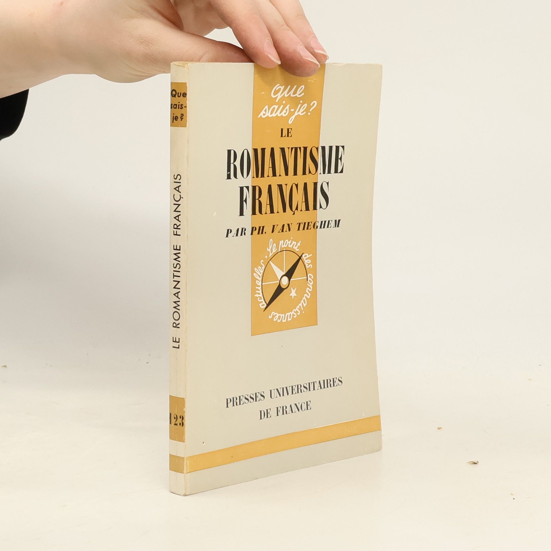 Philippe van Tieghem Le Romantisme Français