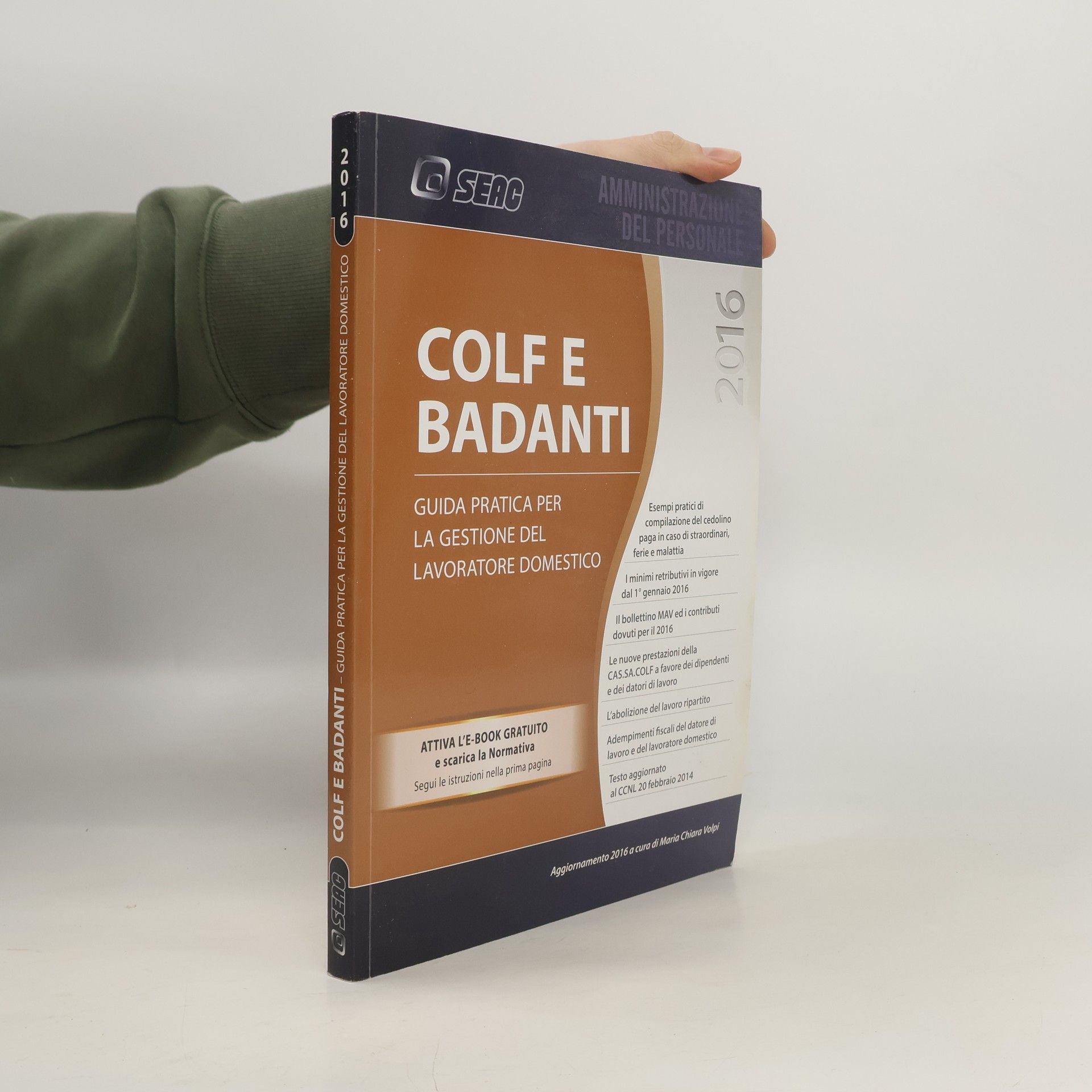 Maria Chiara Volpi Colf e badanti 2016