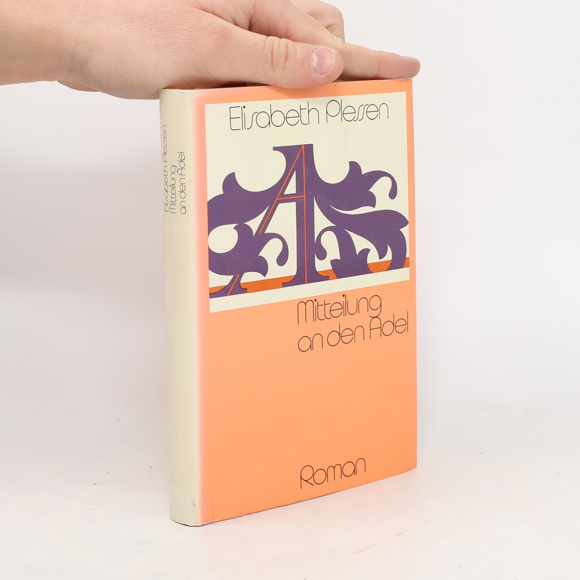 Elisabeth Plessen Mitteilung an den Adel