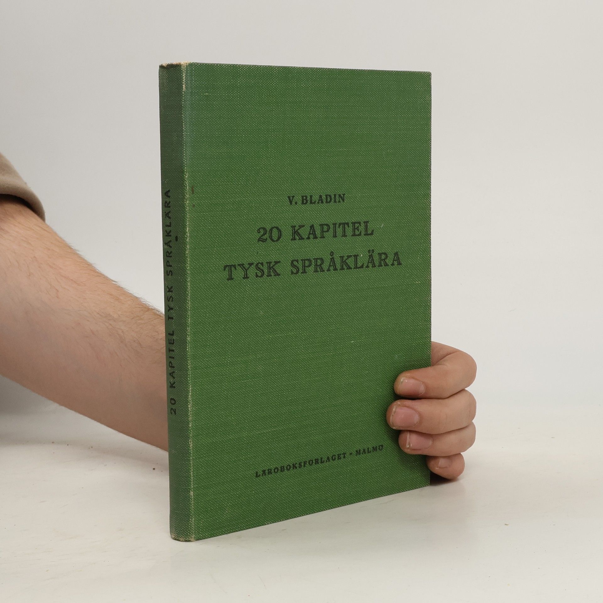 V. Bladin 20 kapitel tysk spaklara