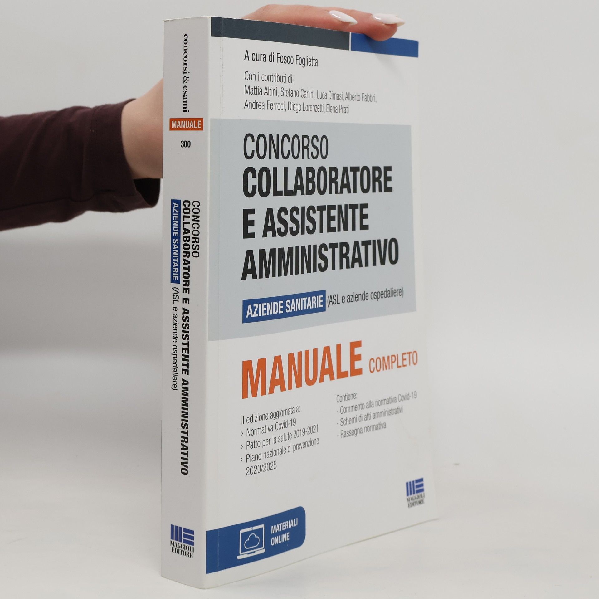 Mattia Altini Concorso collaboratore e assistente amministrativo aziende sanitarie (ASL e aziende ospedaliere)