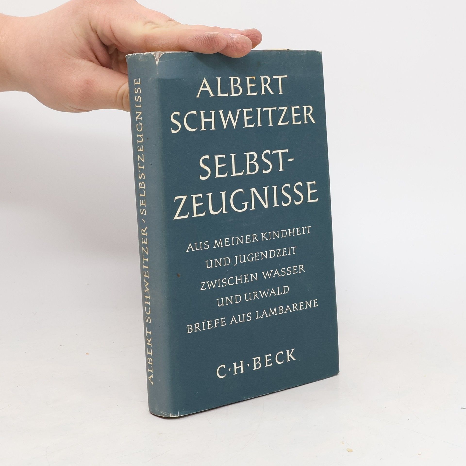 Albert Schweitzer Selbstzeugnisse