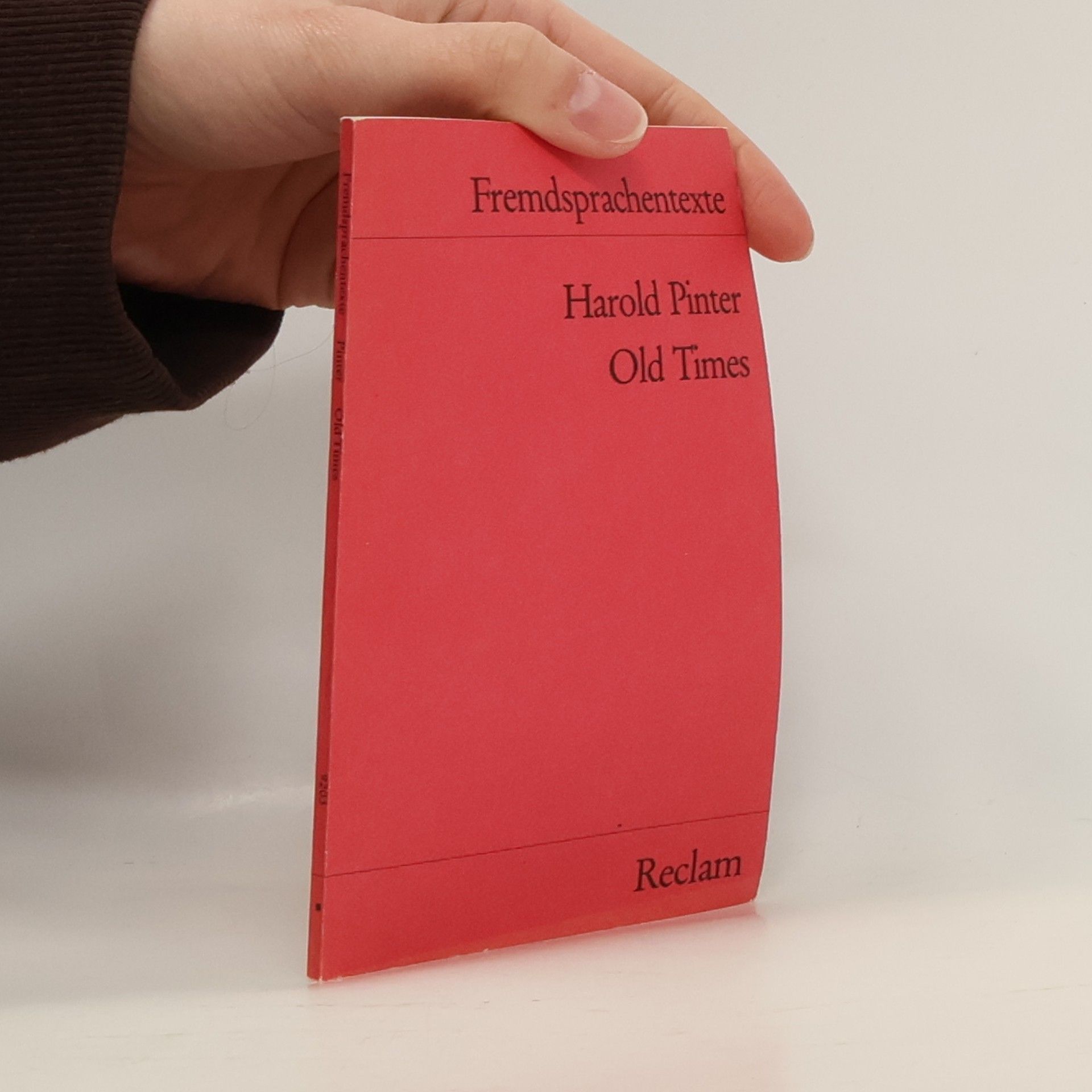 Harold Pinter Fremdsprachentexte: Old Times