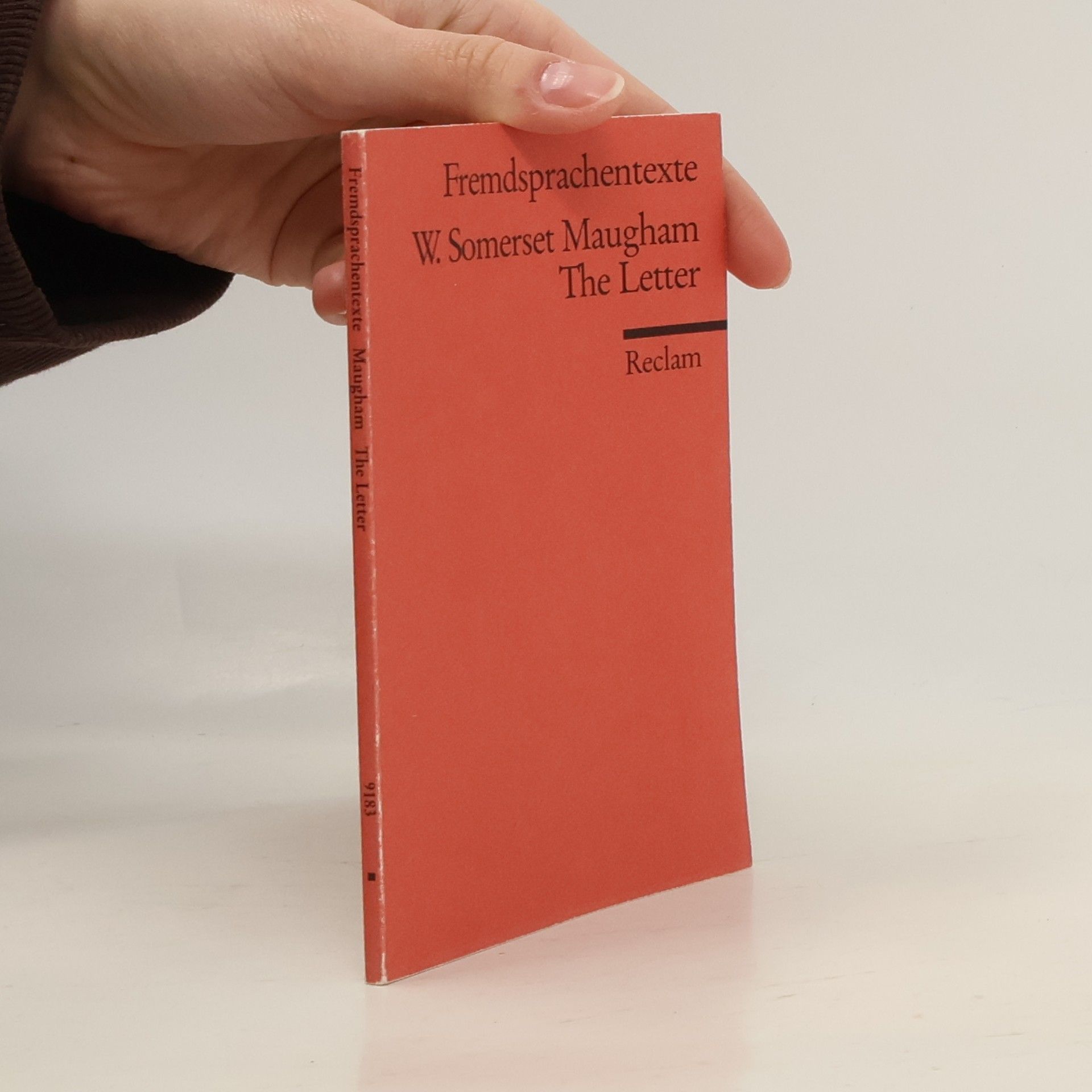 William Somerset Maugham The Letter..