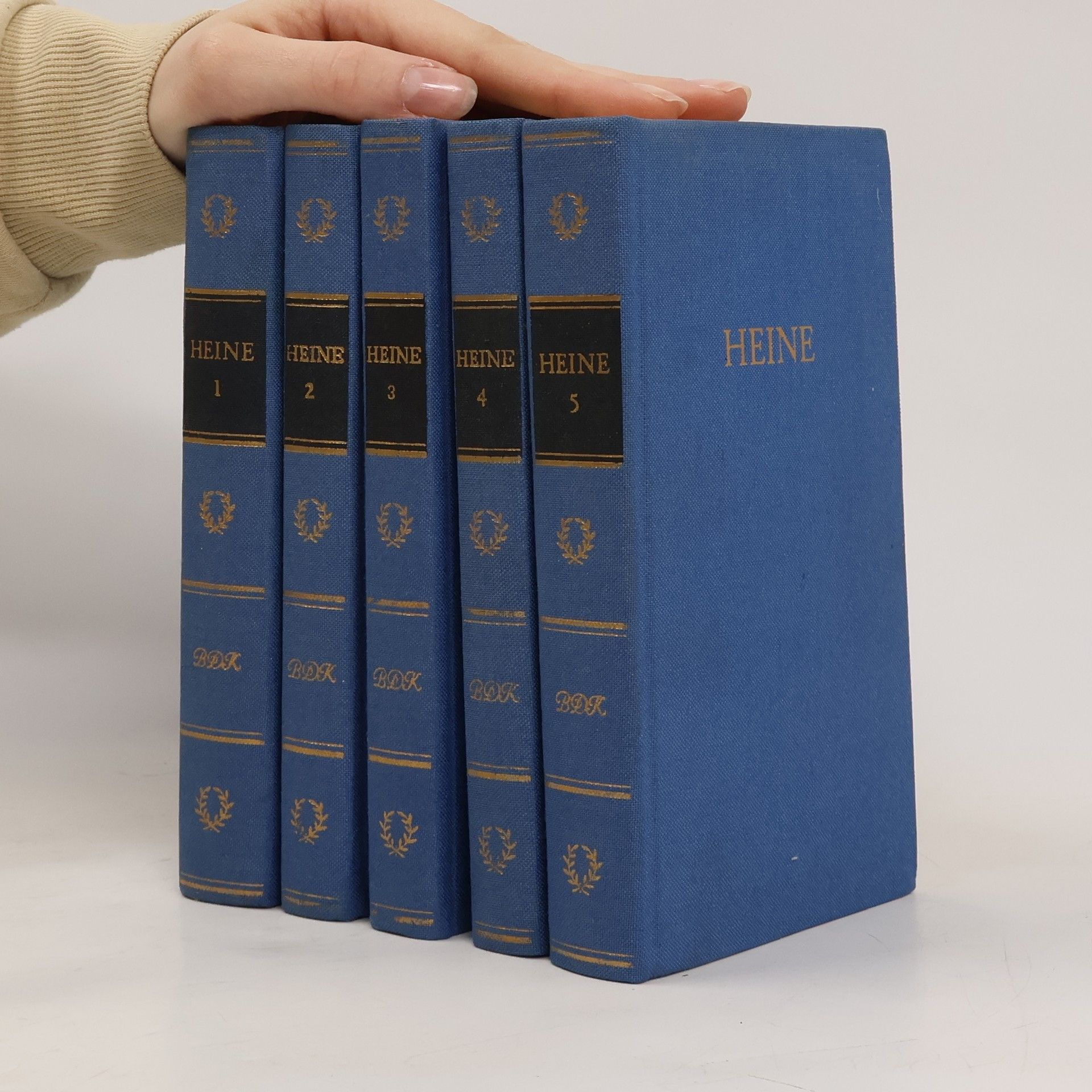 Heinrich Heine Heines Werke in fünf Bänden 1-5