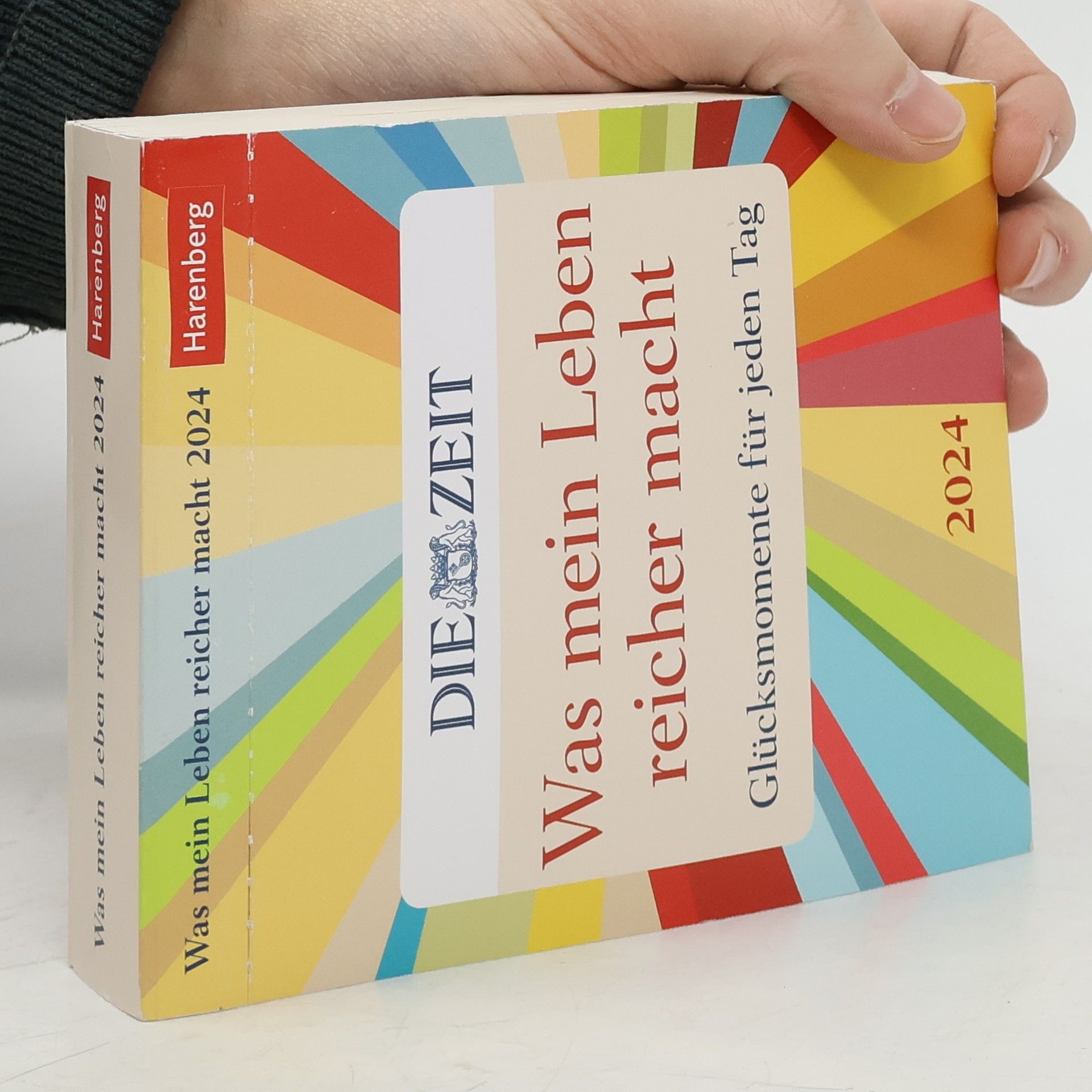 AA.VV. Was mein Leben reicher macht Tagesabreißkalender 2024