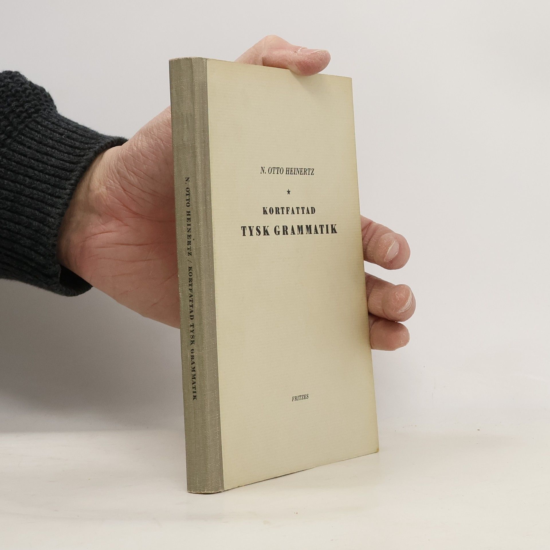 N. Otto Heinertz Kortfattad tysk grammatik