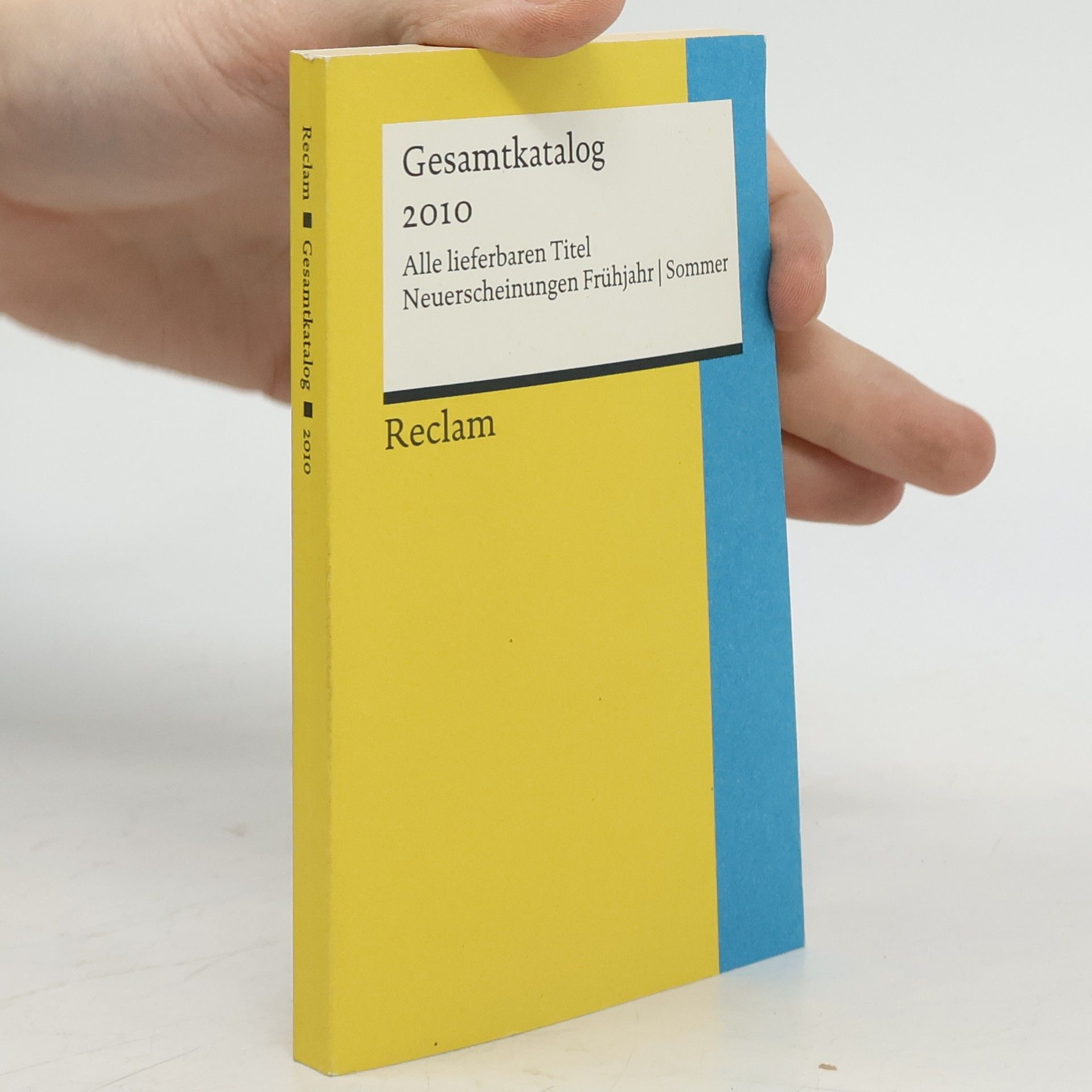 AA.VV. Gesamtkatalog 2010.