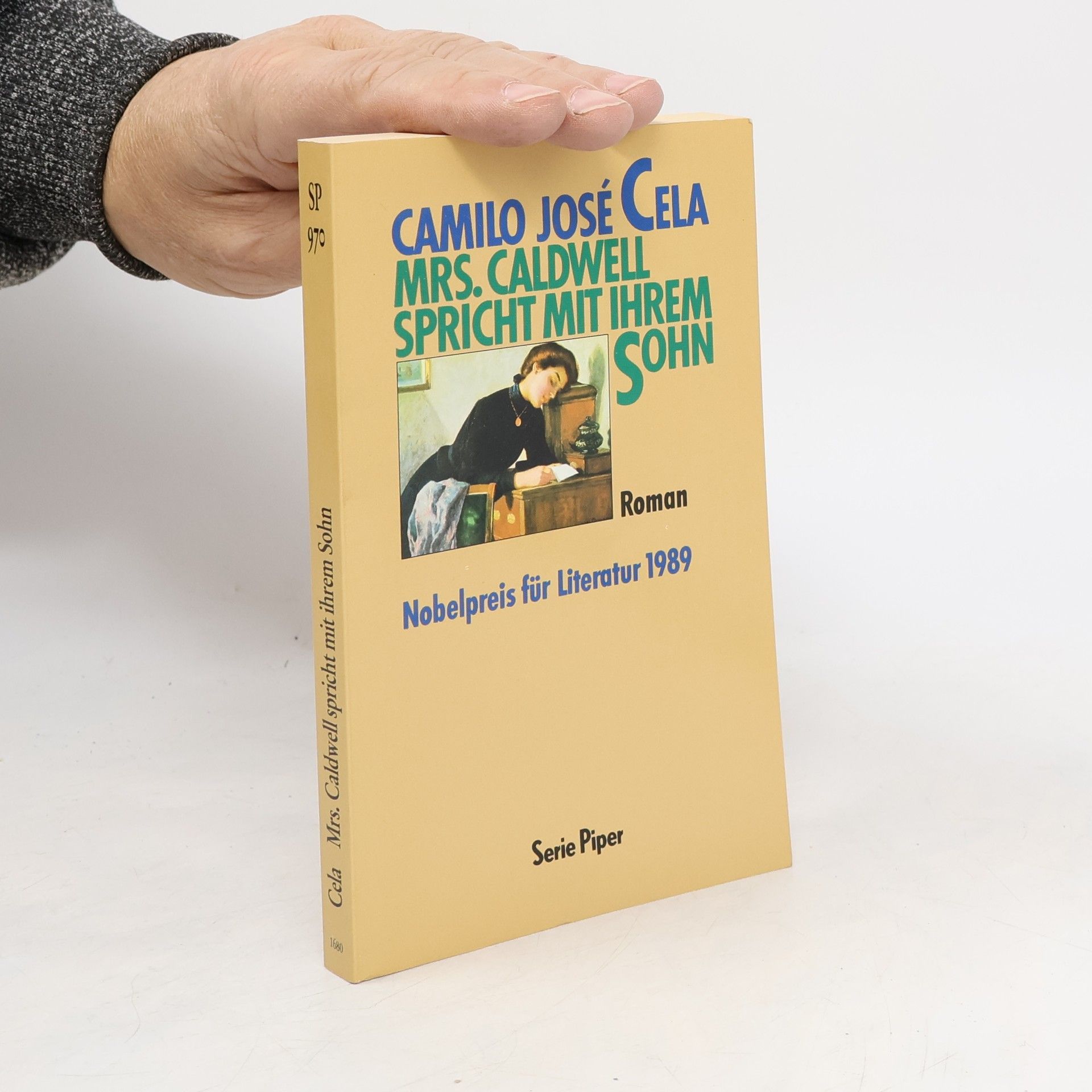 Mrs. Caldwell spricht mit ihrem sohn