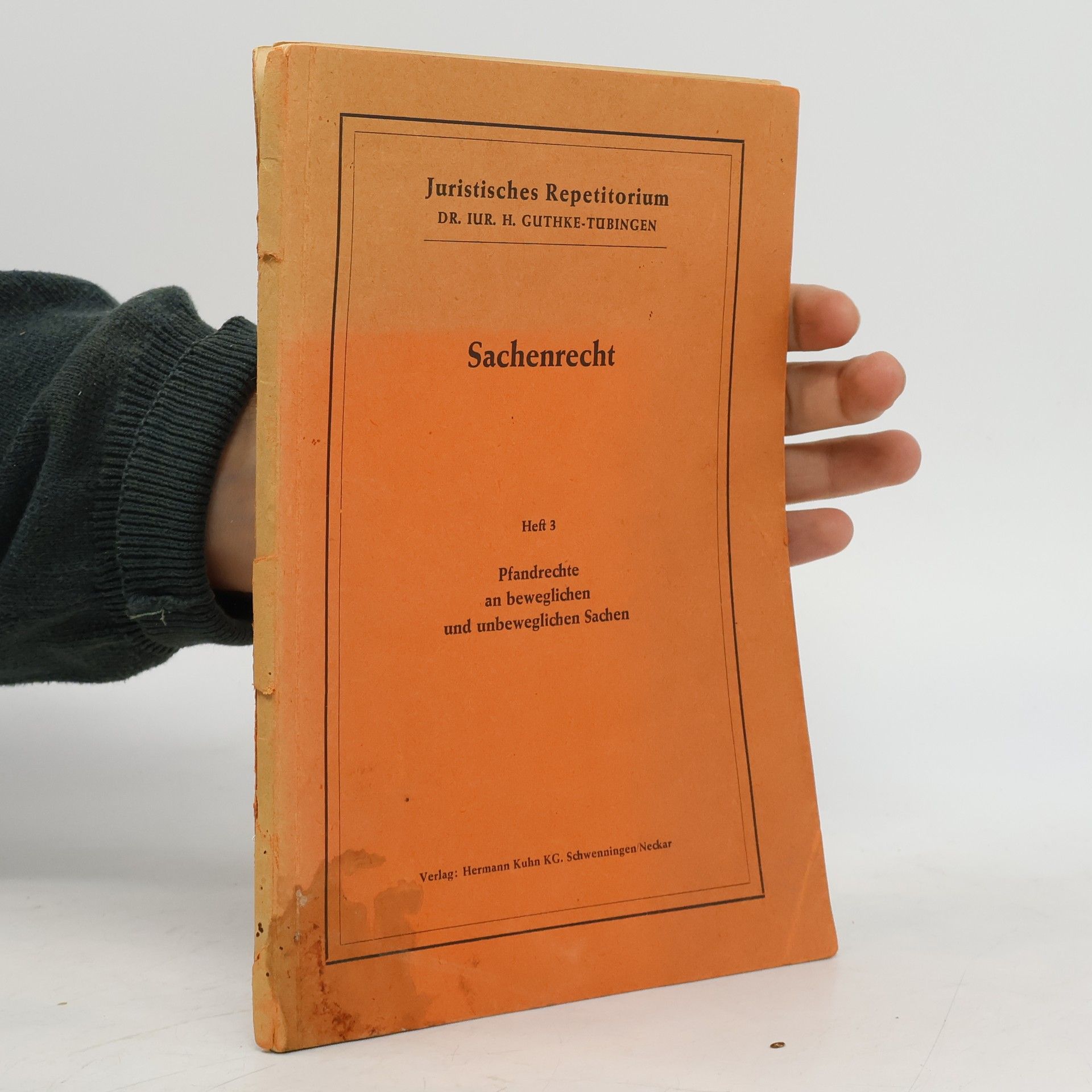 Autores varios Sachenrecht 3