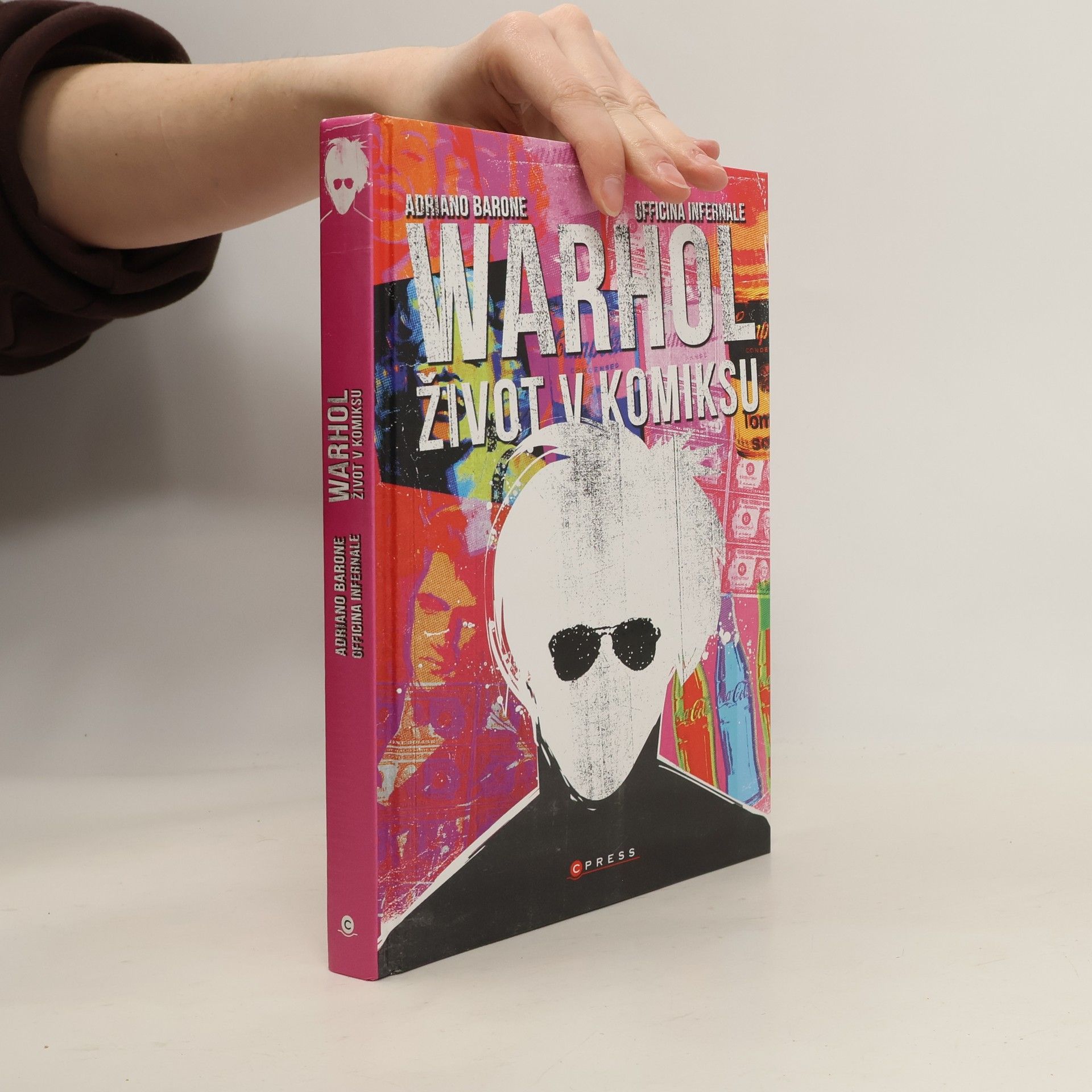 Adriano Barone Andy Warhol: Život v komiksu