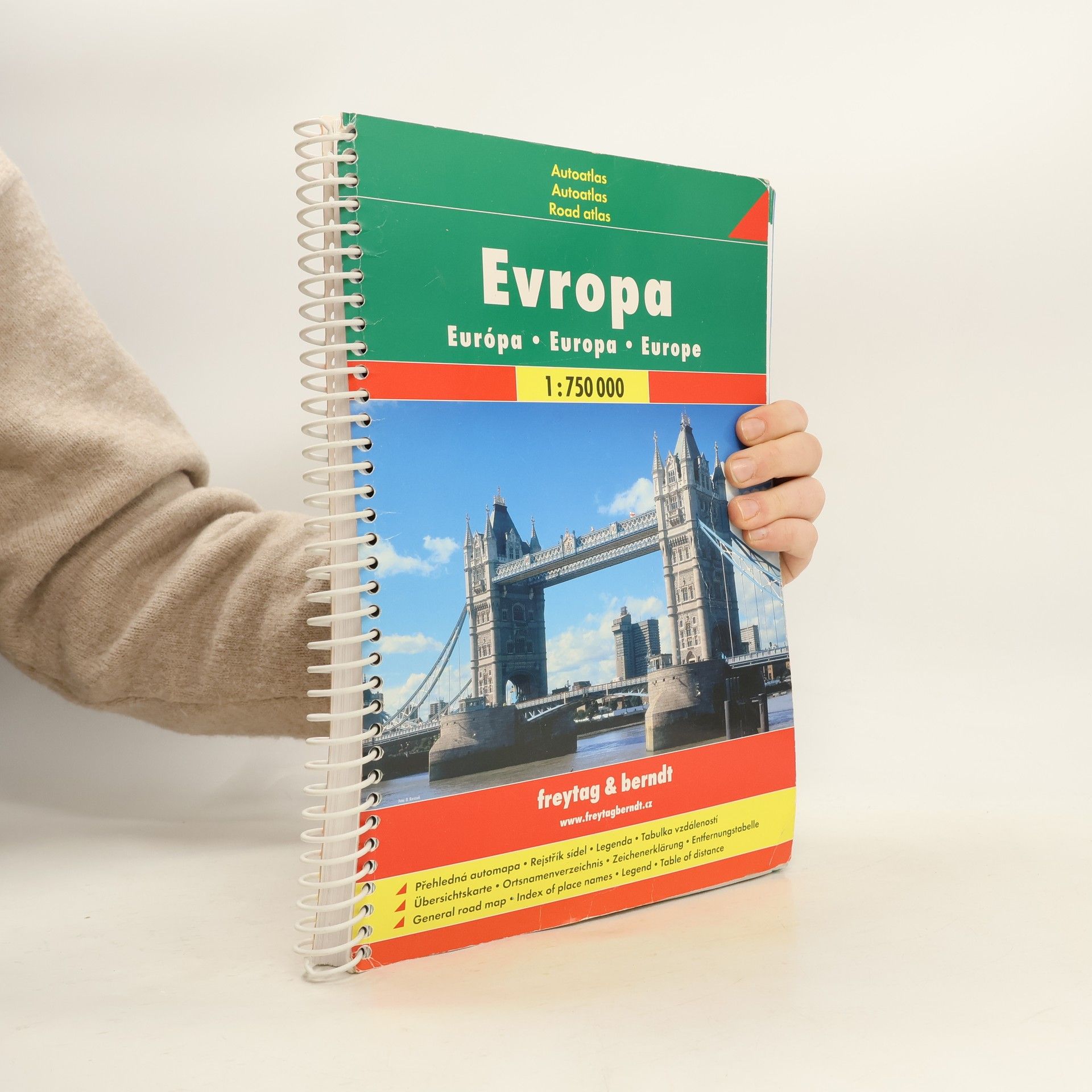 Kolektiv autorů Evropa = Európa = Europa = Europe 1:750.00