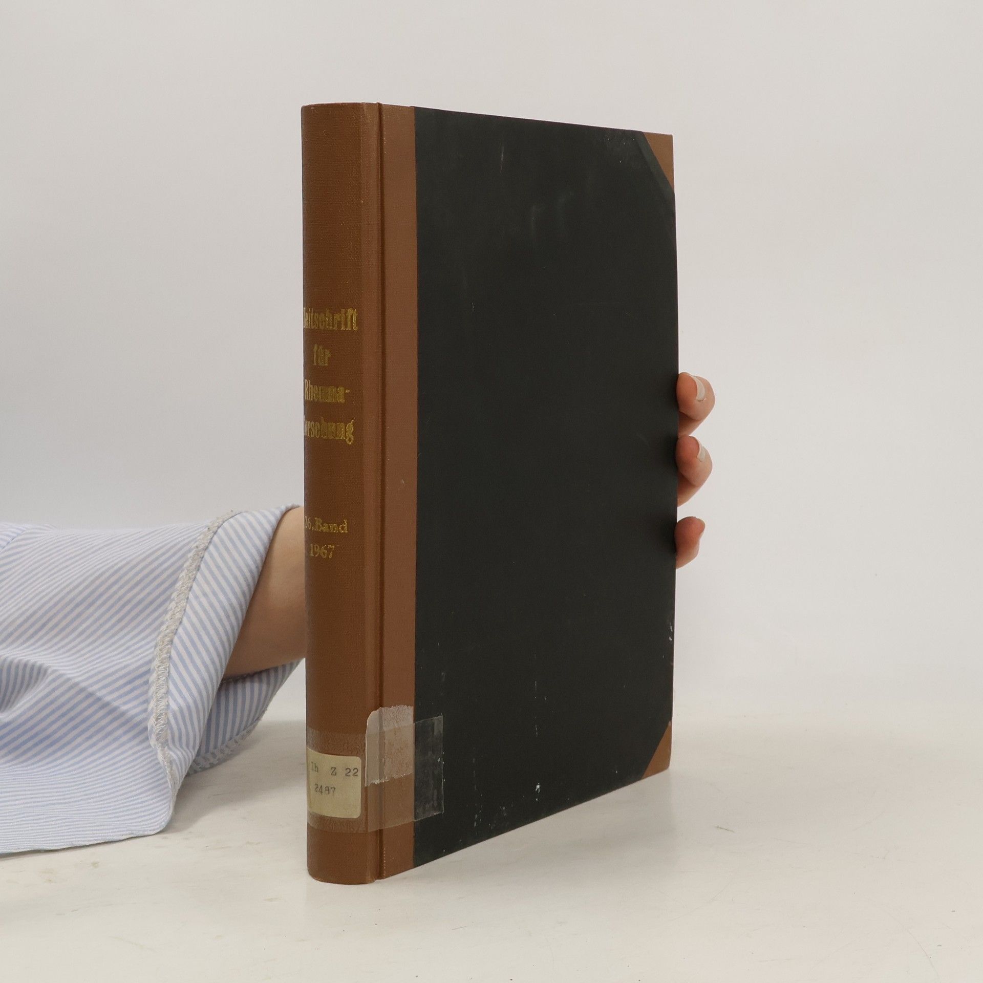 Kolektiv autorů Zeitschrift für Rheumaforschung 26