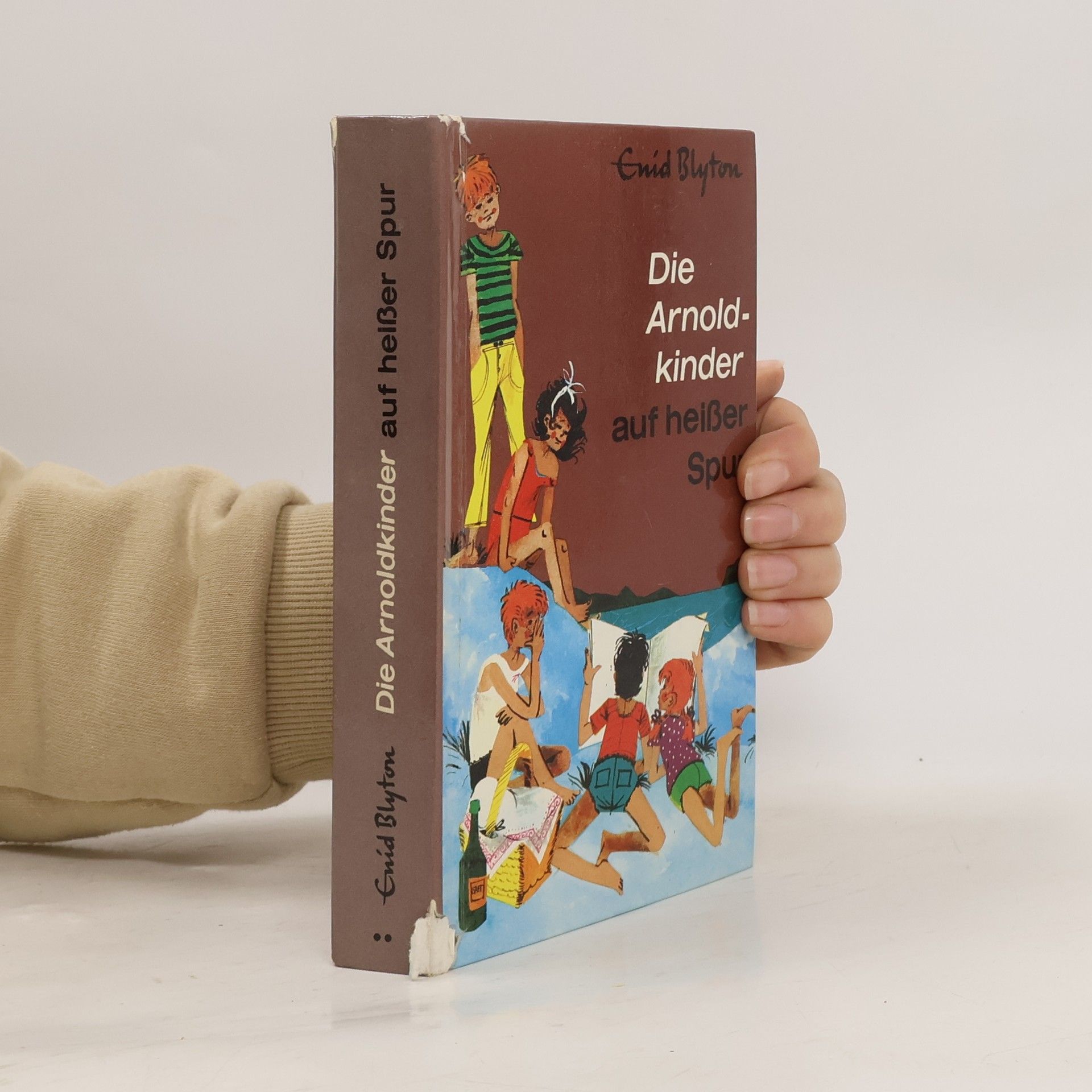 Enid Blyton Die Arnoldkinder auf heißer Spur