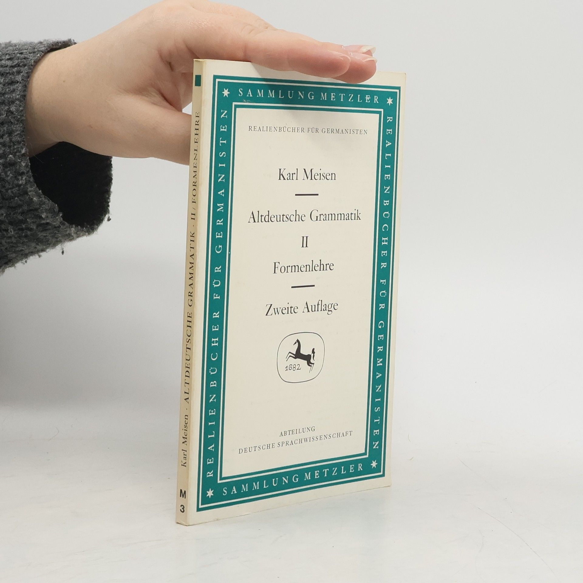 Karl Meisen Altdeutsche Grammatik II Formenlehre