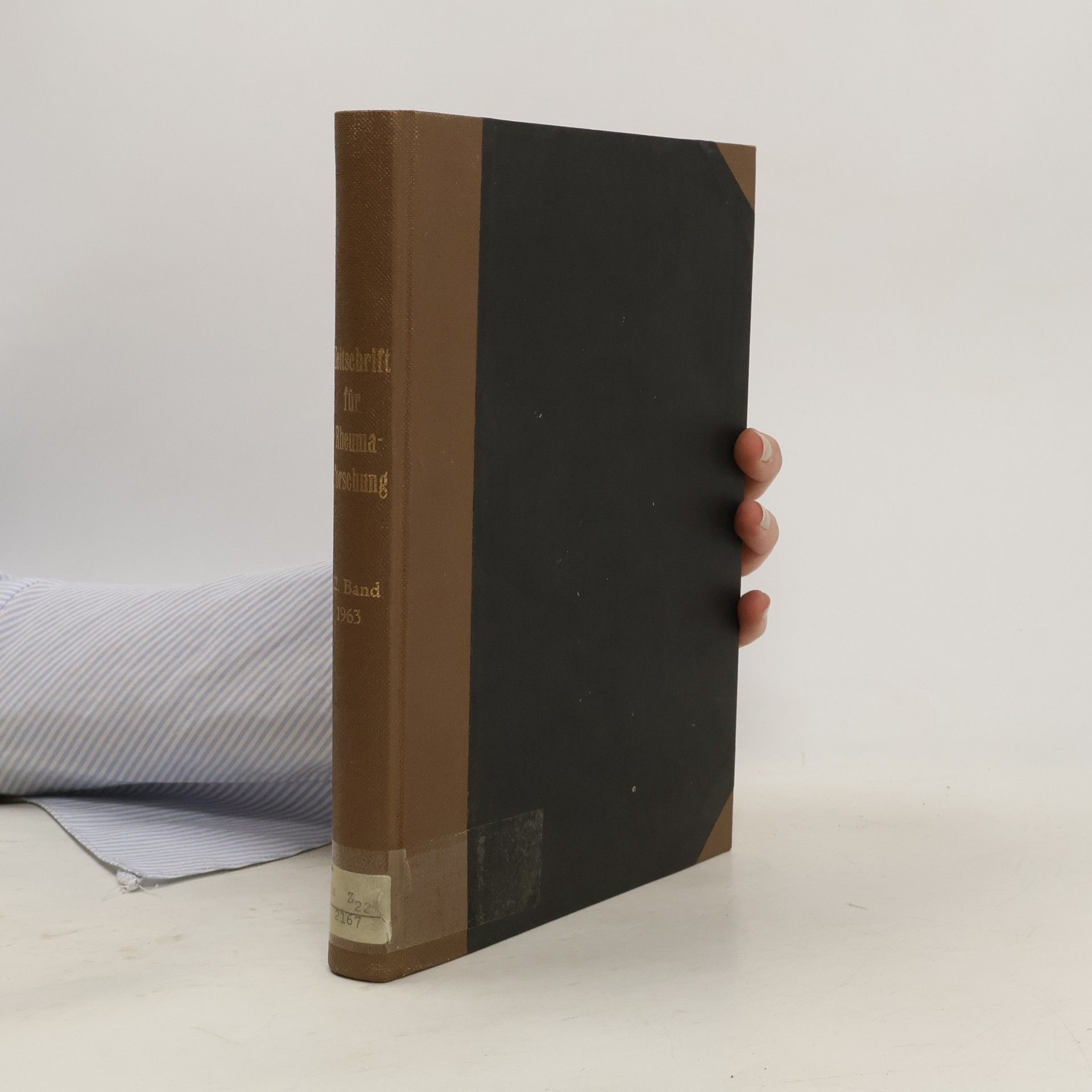 Various authors Zeitschrift fur Rheumaforschung. Band 22