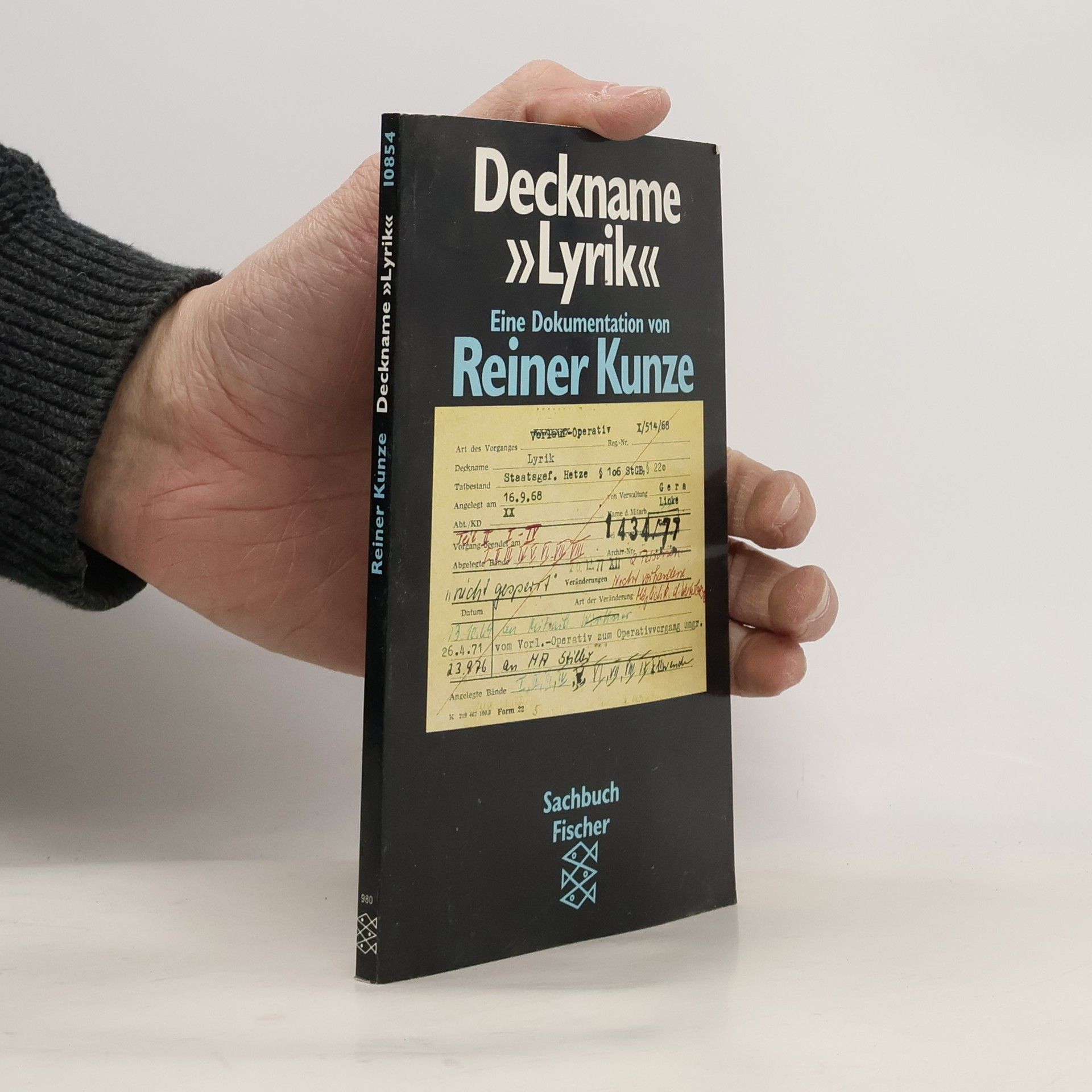 Autores varios Deckname "Lyrik" : eine Dokumentation von Reiner Kunze