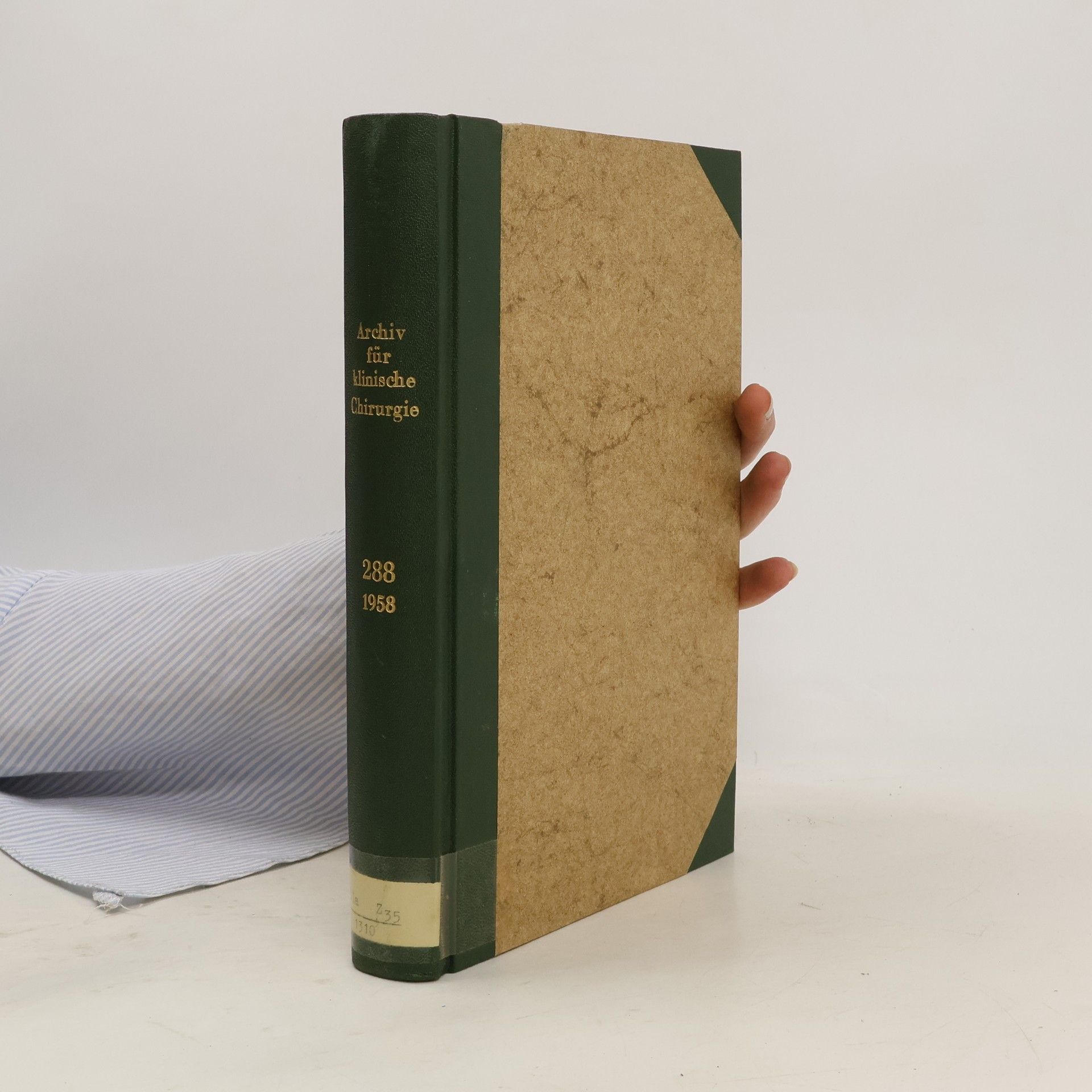 Autorenkollektiv Langenbecks Archiv für klinische Chirurgie 288