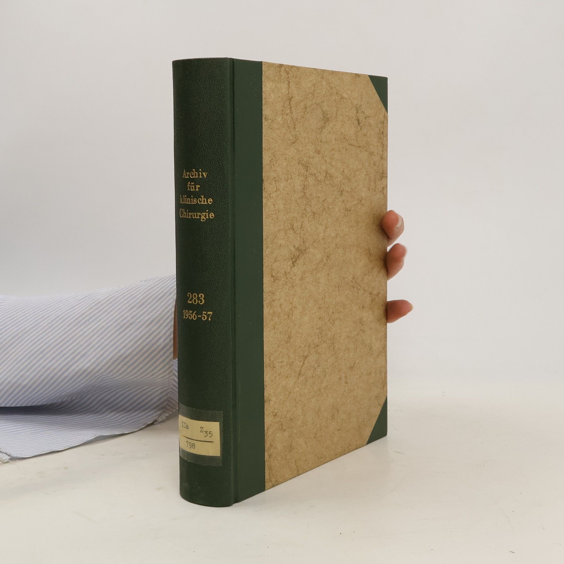 Autorenkollektiv Archiv für klinische Chirurgie 283