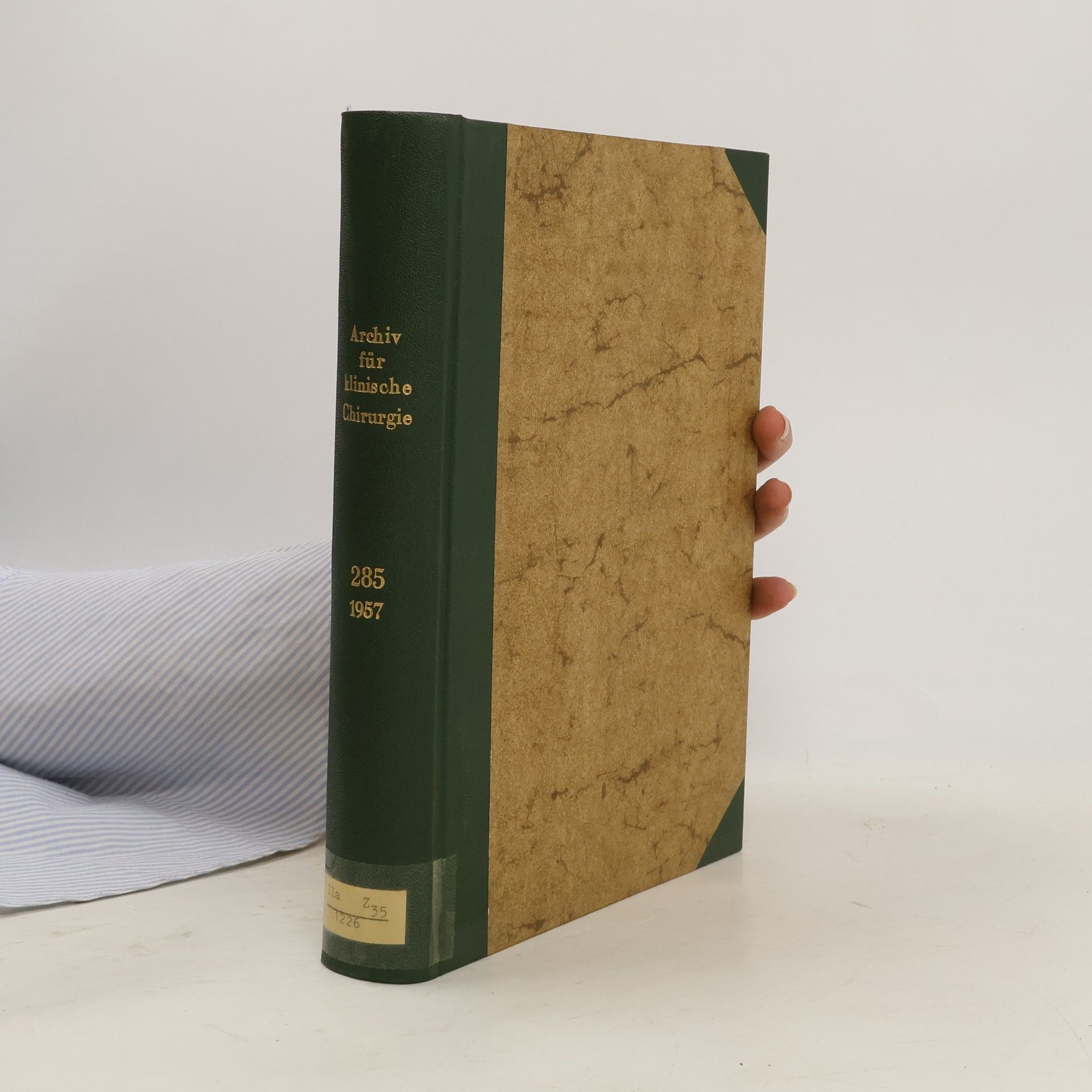 Autorenkollektiv Langenbecks Archiv für klinische Chirurgie 285