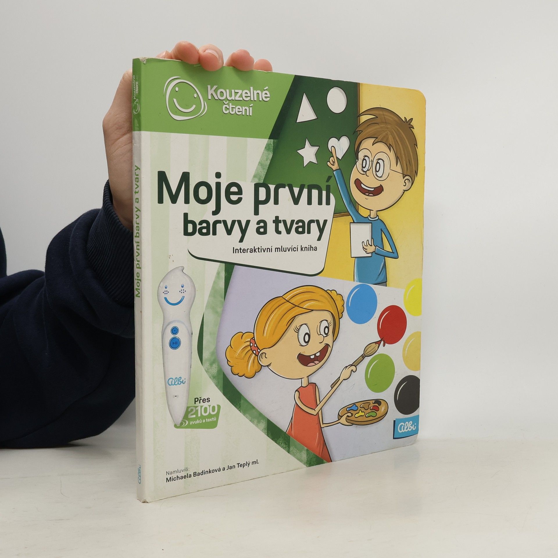 Zuzana Slánská Moje první barvy a tvary. Interaktivní mluvící kniha