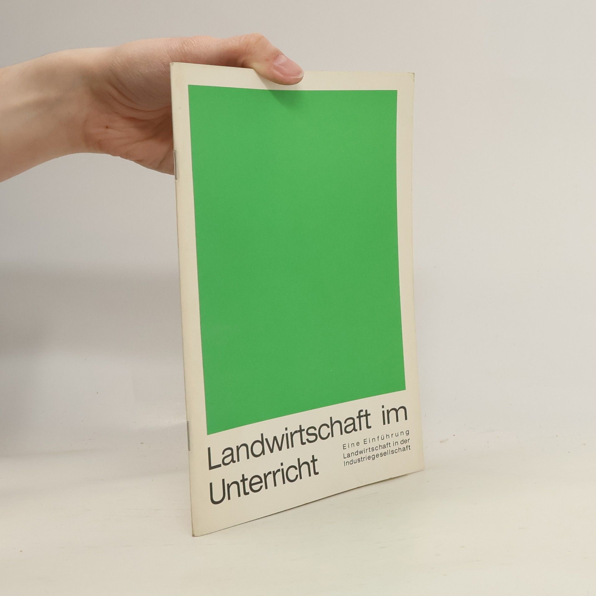 Autores varios Landwirtschaft im Unterricht