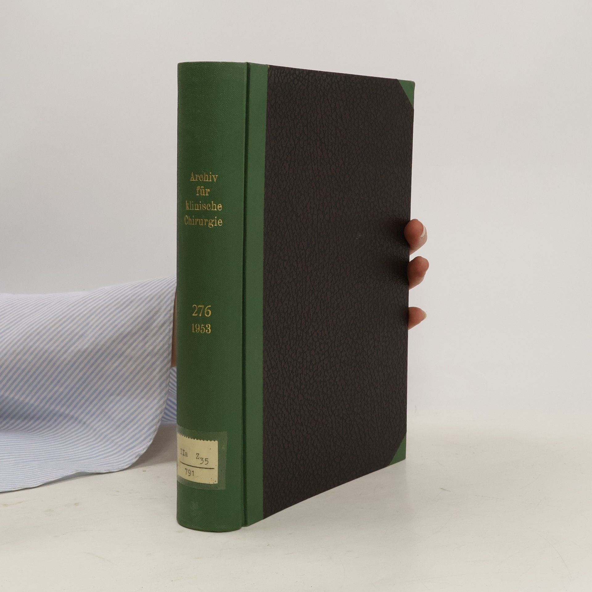 Autorenkollektiv Archiv für klinische Chirurgie 276