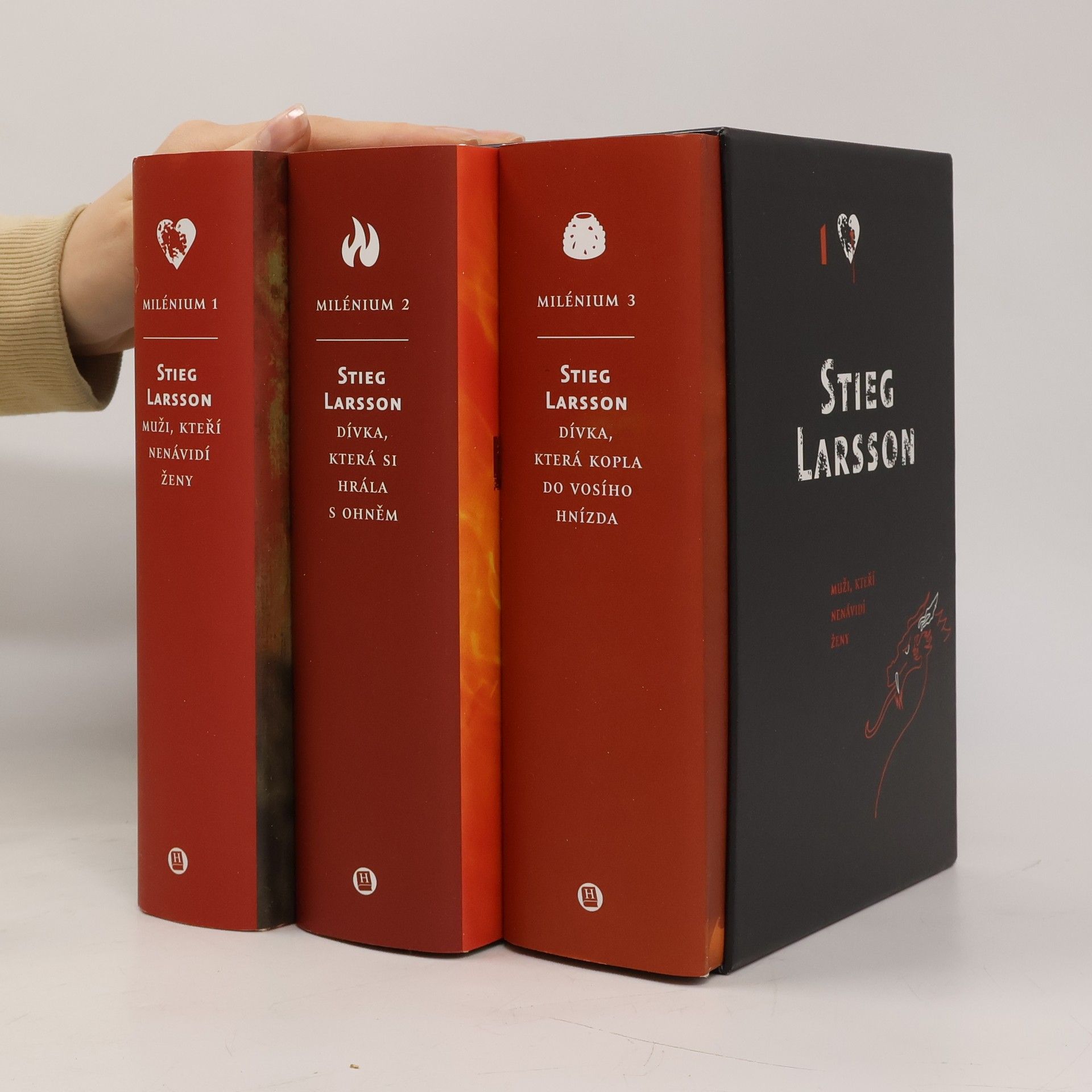 Stieg Larsson Milénium 1-3