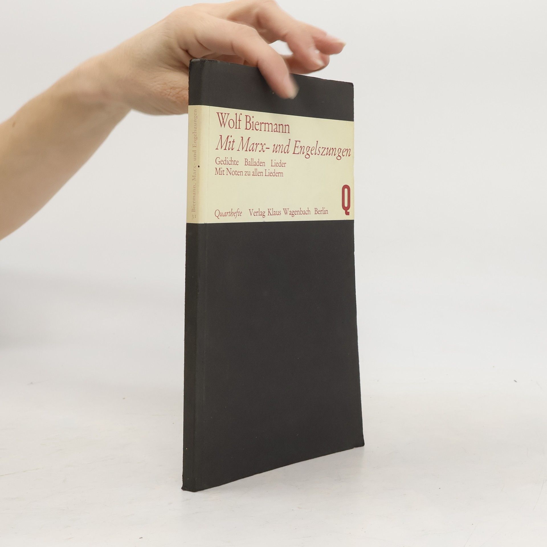 Wolf Biermann Mit Marx- und Engelszungen