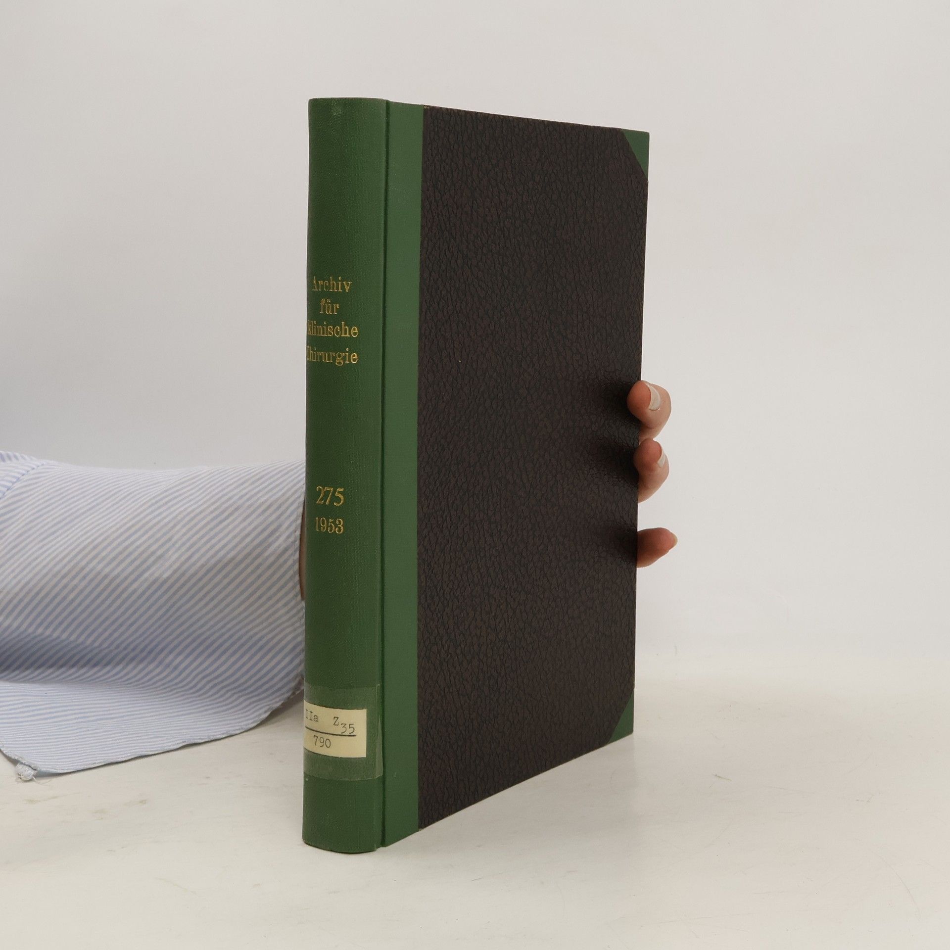 Autorenkollektiv Archiv für Klinische Chirurgie 275