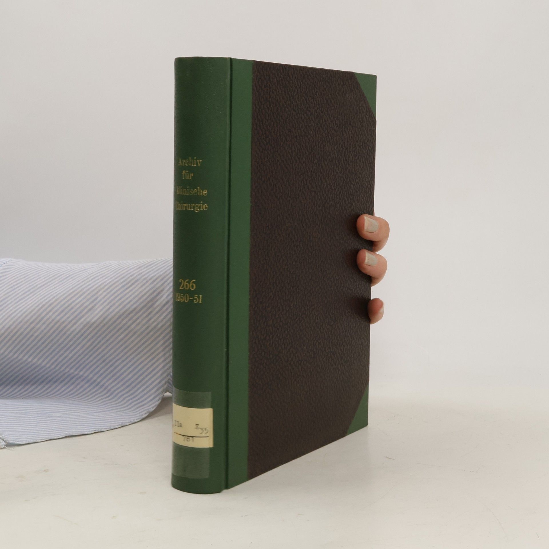 Autorenkollektiv Langenbecks Archiv für klinische Chirurgie 266