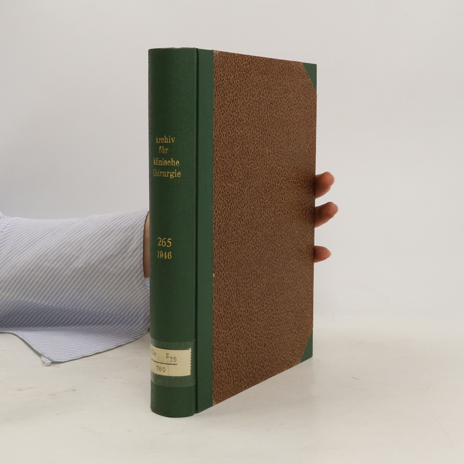 Autorenkollektiv Langenbecks Archiv für klinische Chirurgie 265