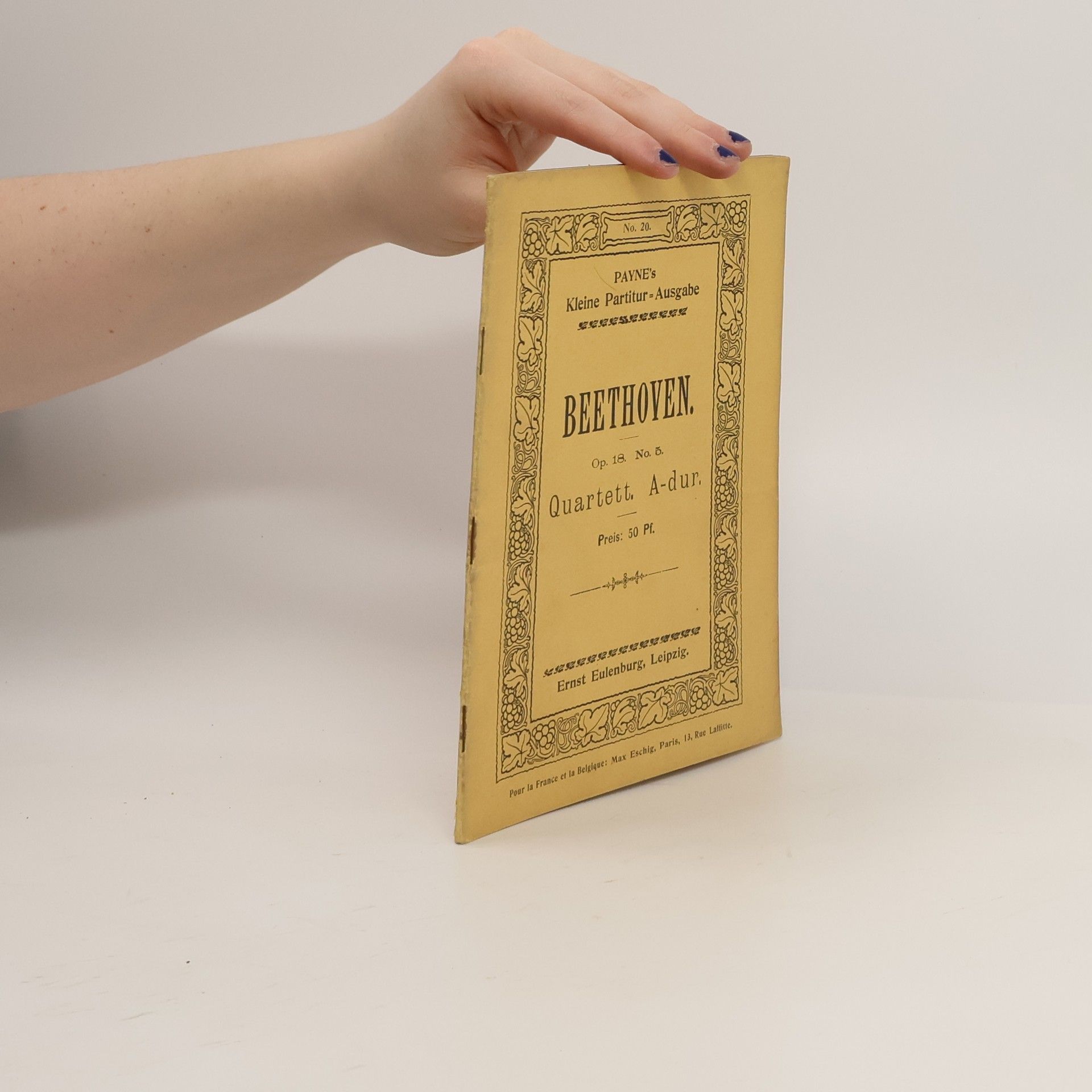 Ludwig van Beethoven Beethoven Op. 18. No. 5.
