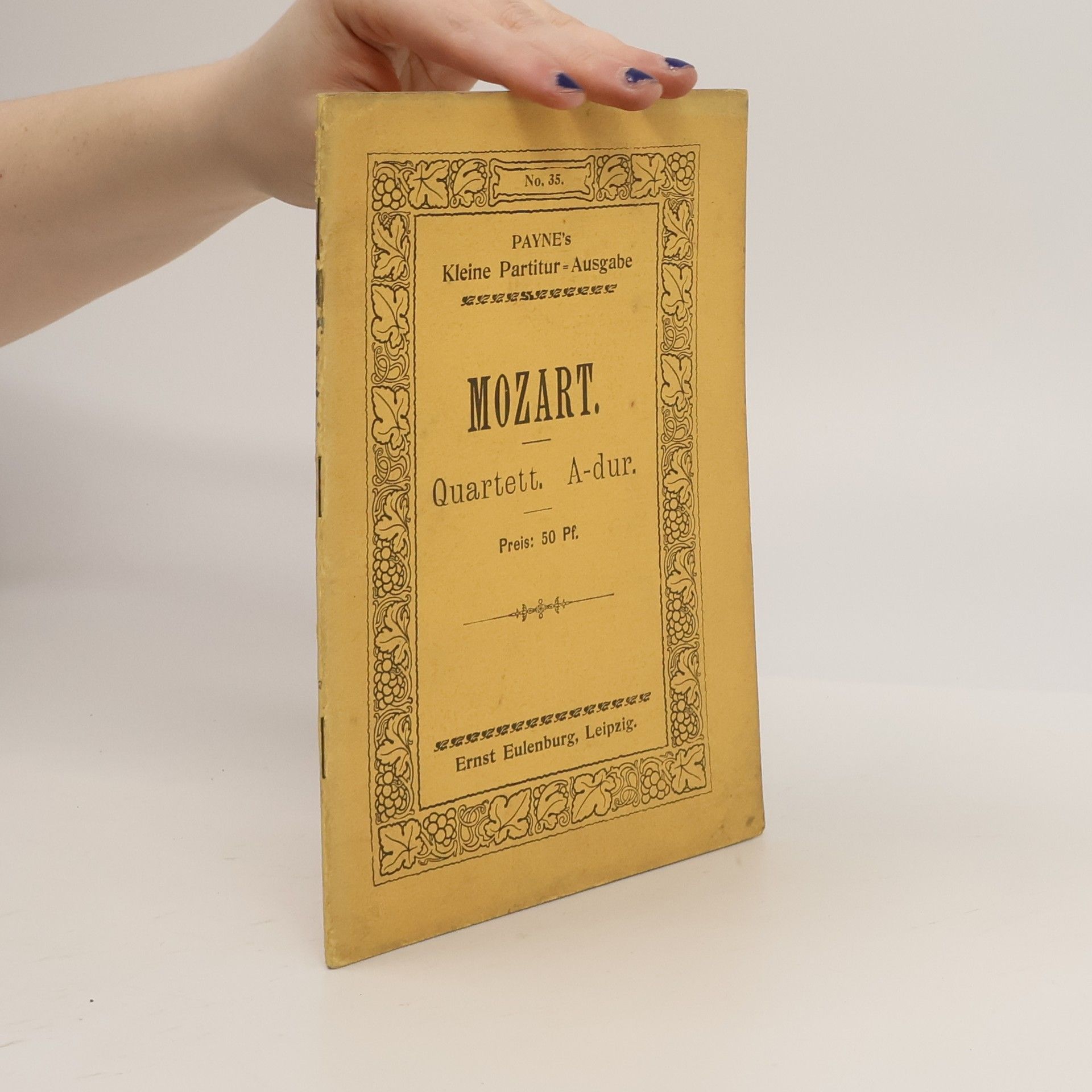 Wolfgang Amadeus Mozart Quartett A-dur