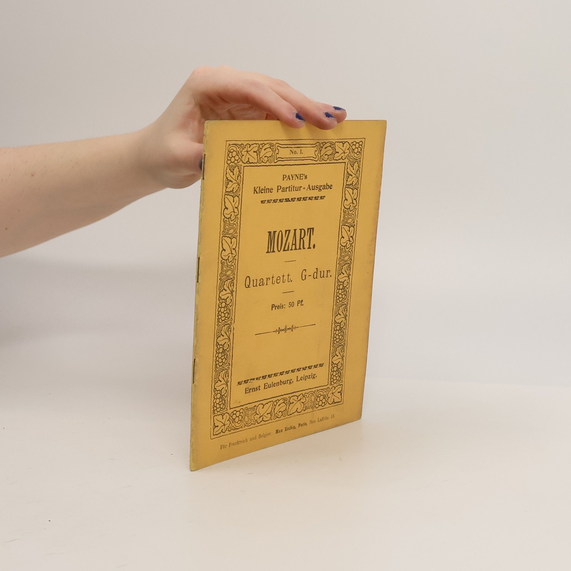 Wolfgang Amadeus Mozart Quartett G-dur