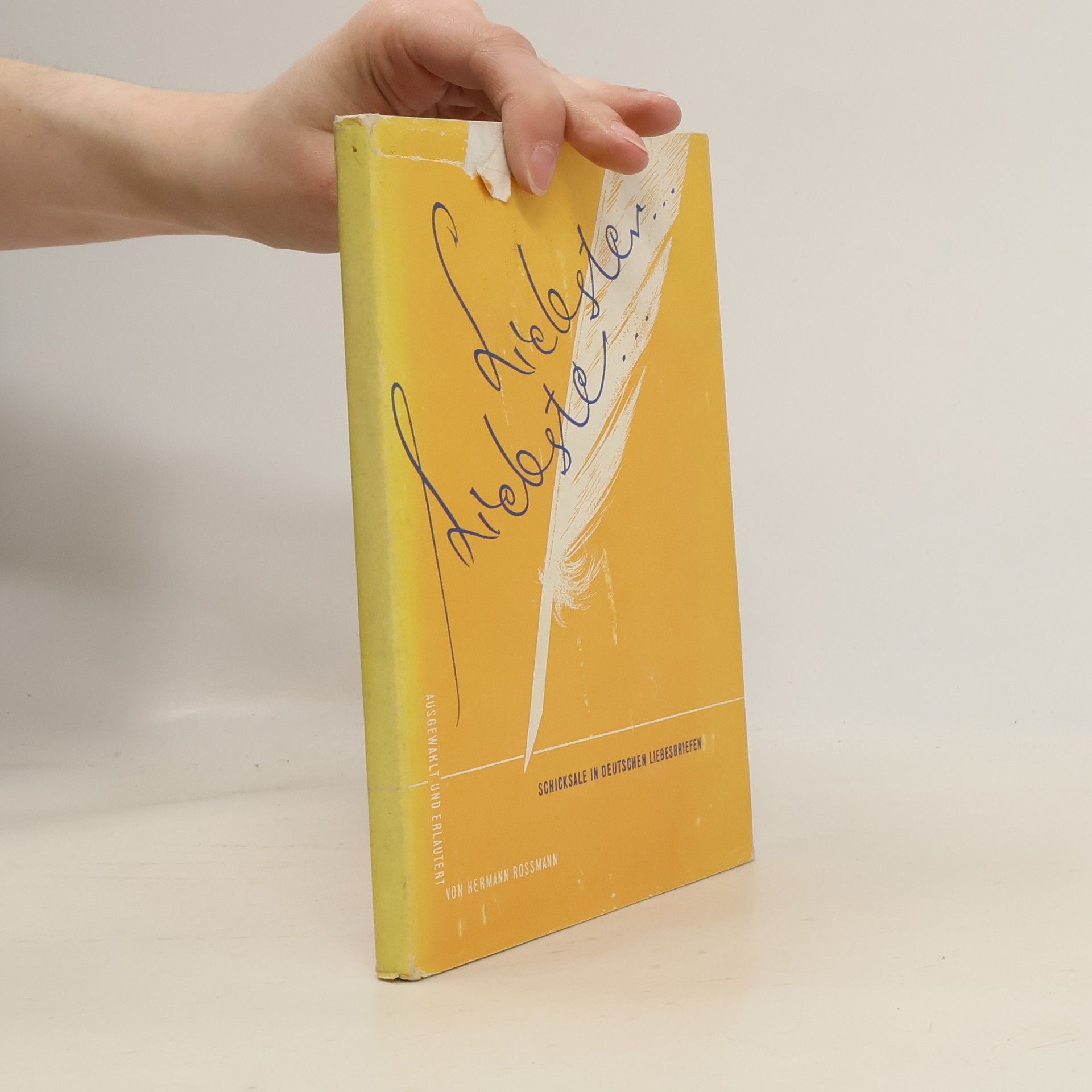 Liebster!... Liebste!...