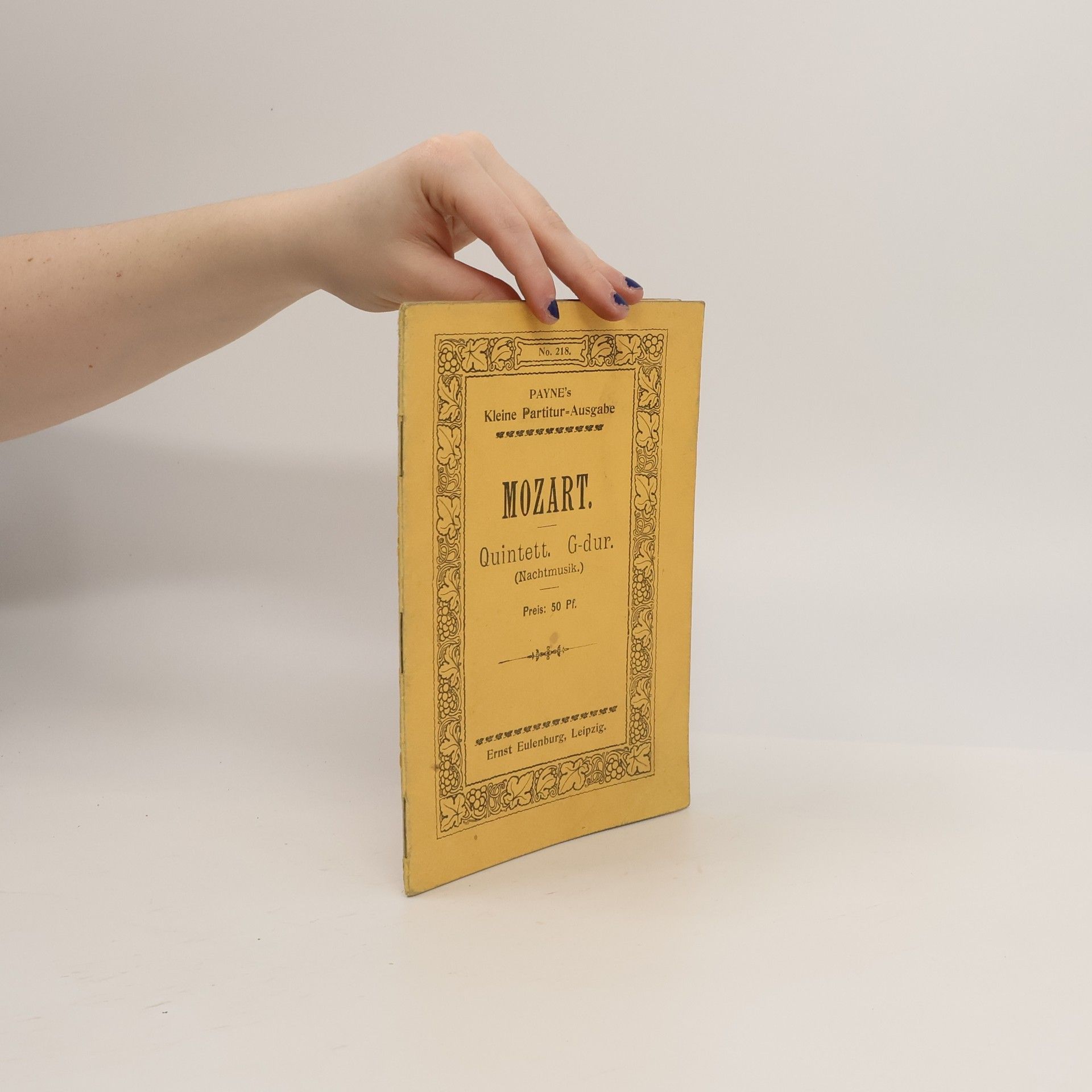 Wolfgang Amadeus Mozart Quintett G-dur