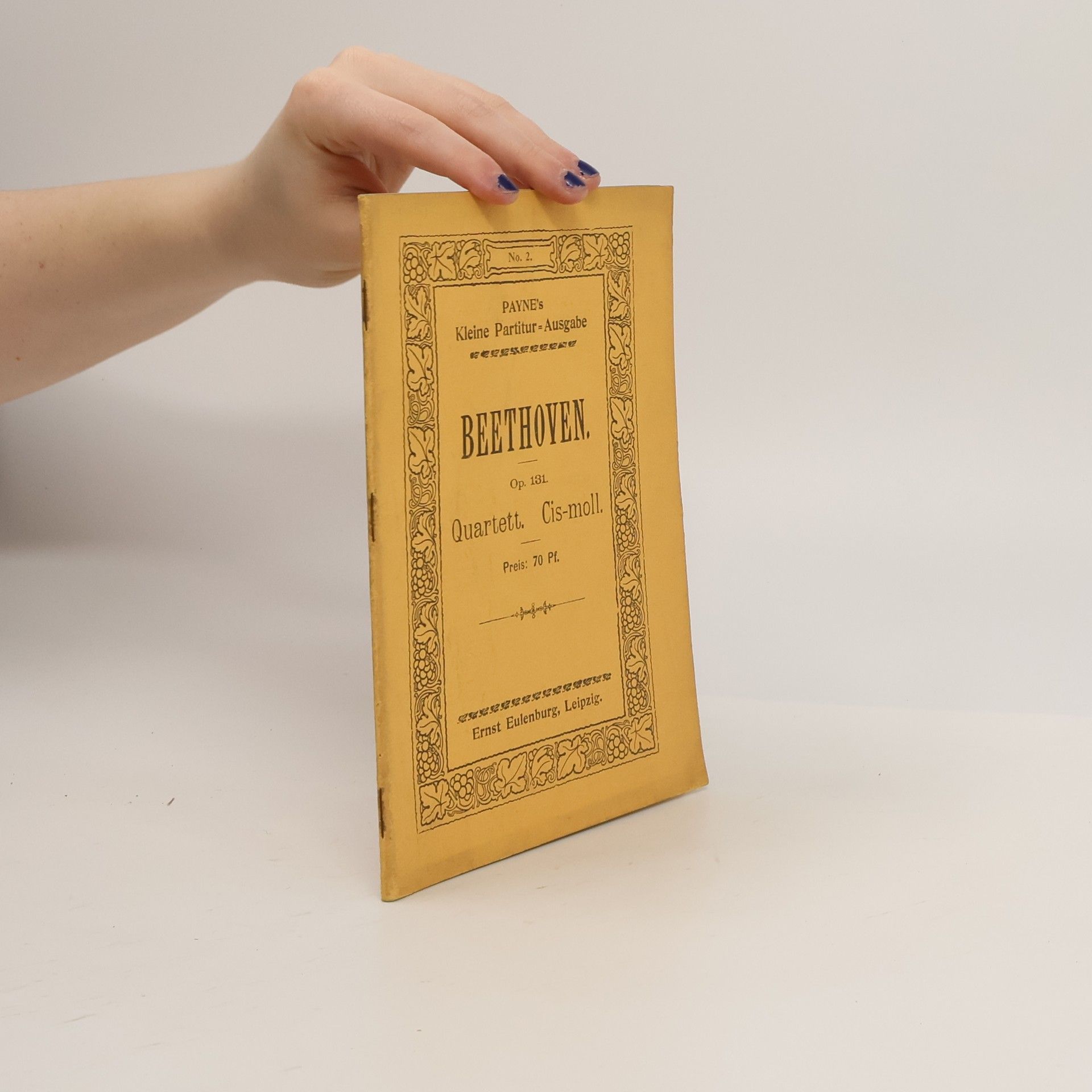 Ludwig van Beethoven Quartett Cis-moll