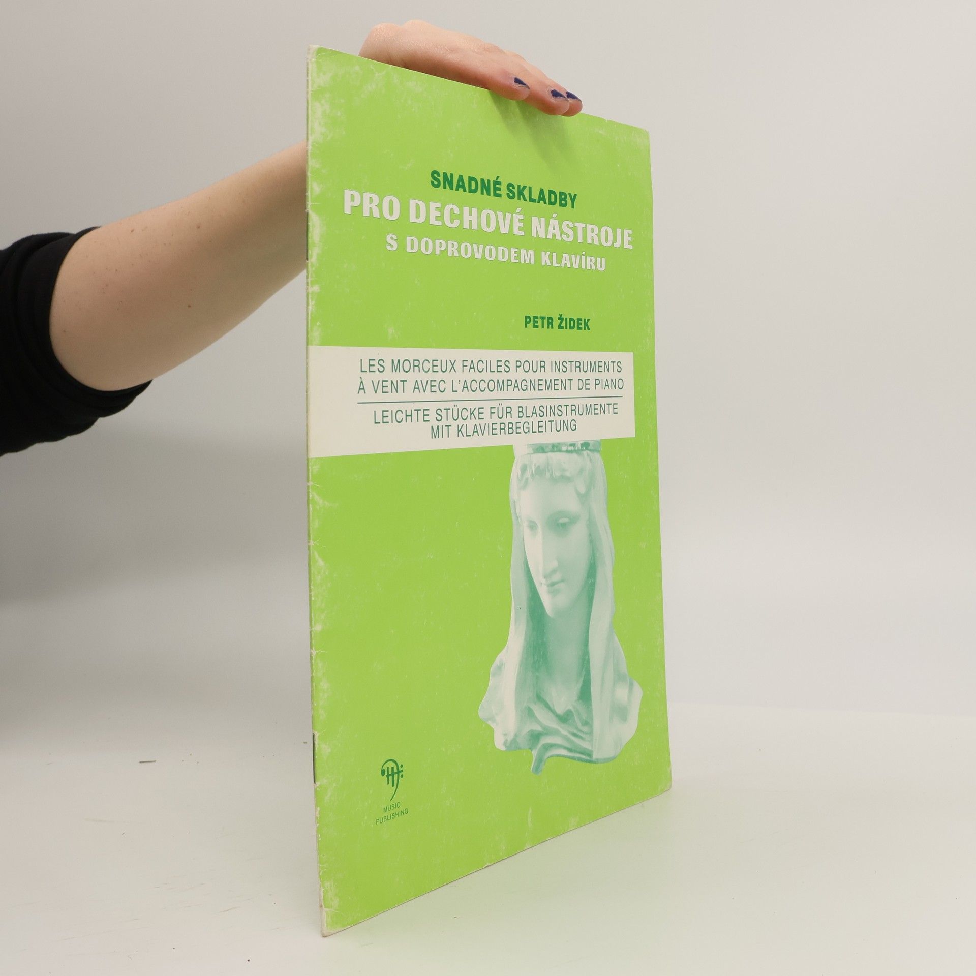 Jaroslav Brož Snadné skladby pro dechové nástroje s doprovodem klavíru