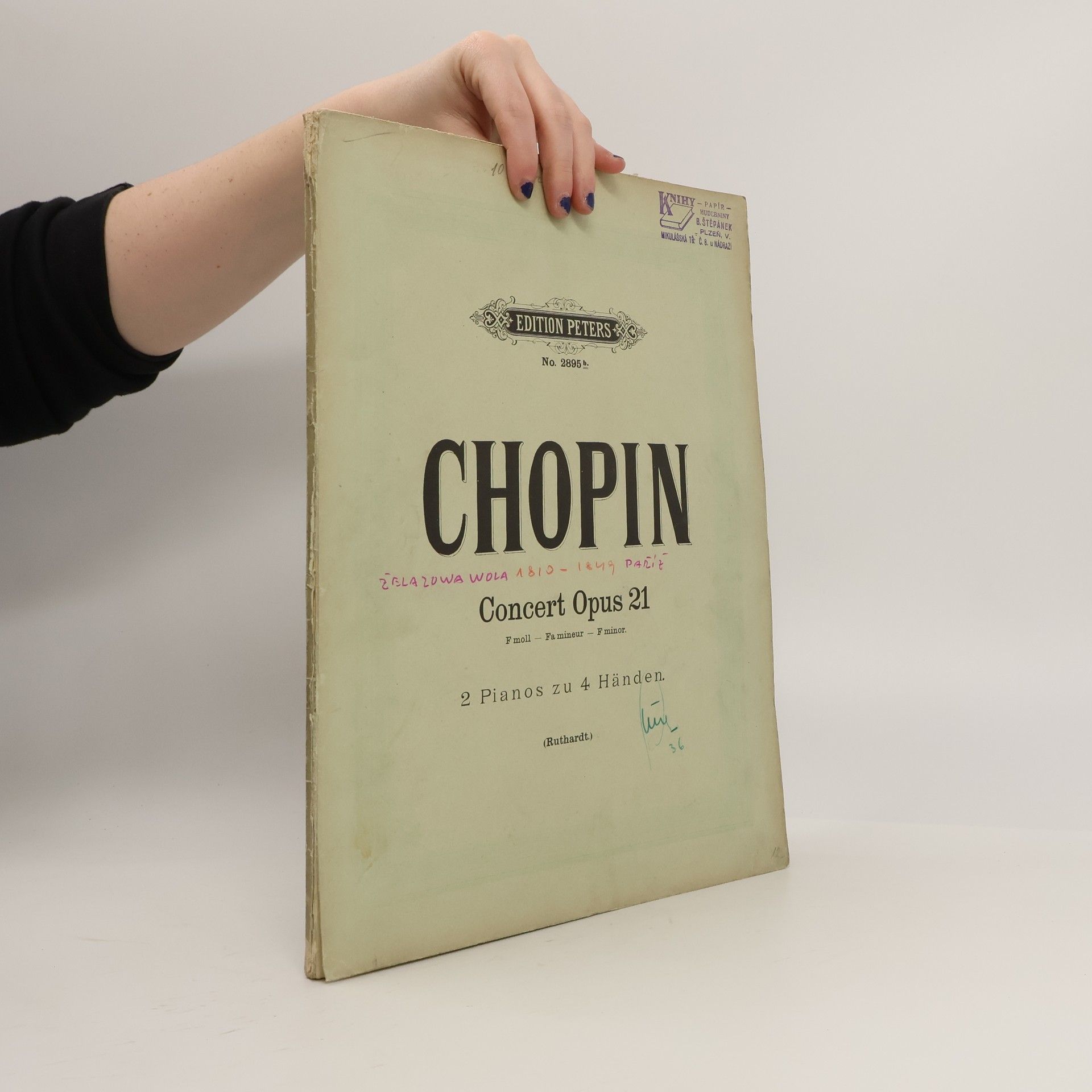 Frederic Chopin Concert Opus 21