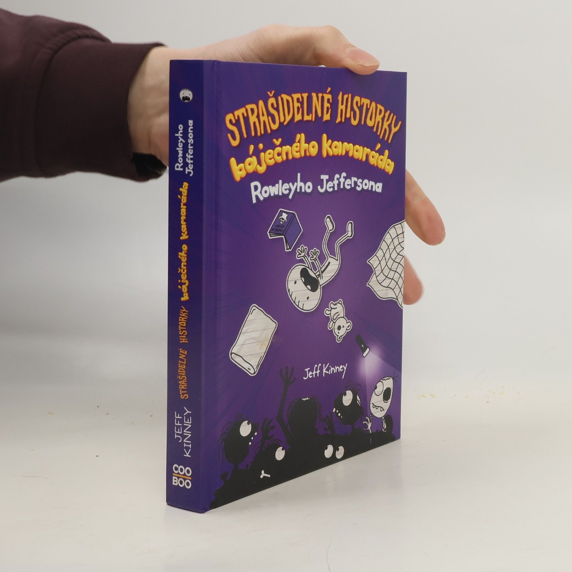 Jeff Kinney Strašidelné historky báječného kamaráda Rowleyho Jeffersona