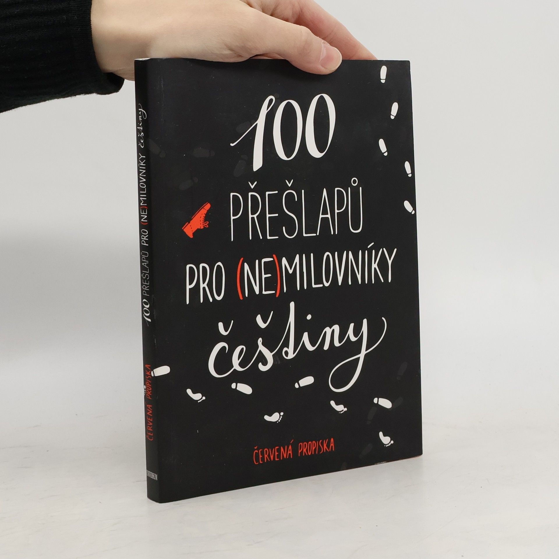 Červená propiska 100 přešlapů pro (ne)milovníky češtiny
