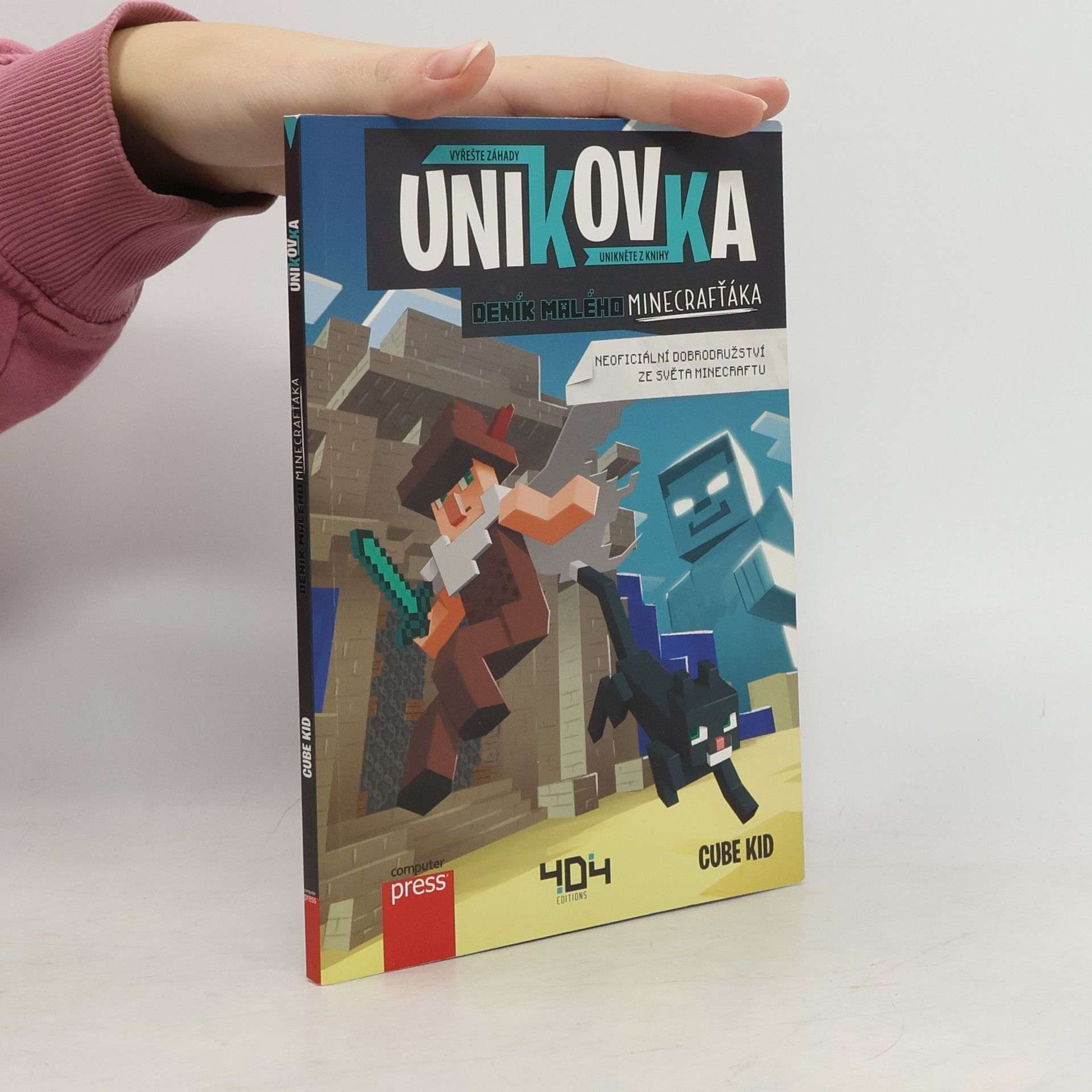 Cube Kid Deník malého minecrafťáka - únikovka