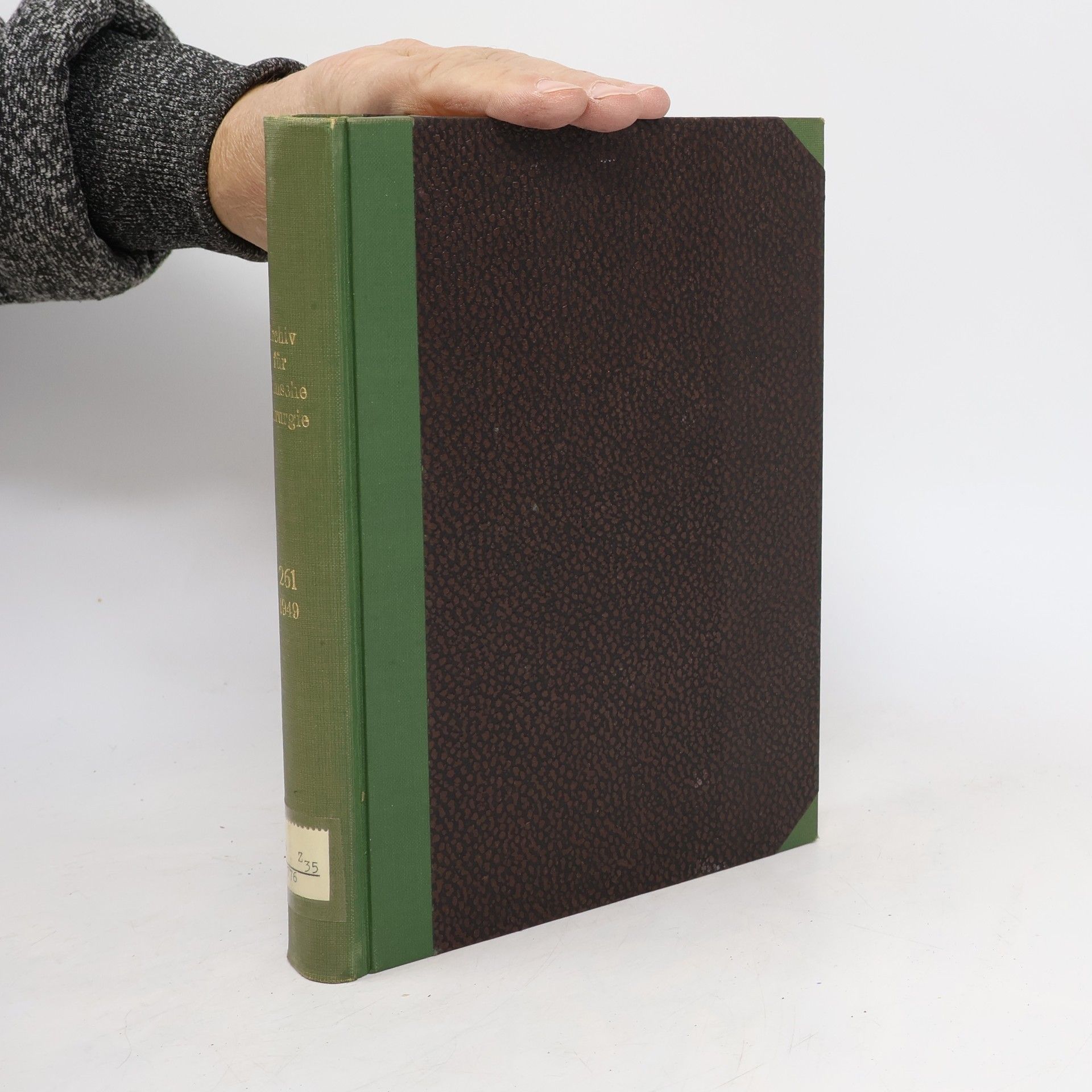 Autorenkollektiv Langenbecks Archiv für klinische Chirurgie 261