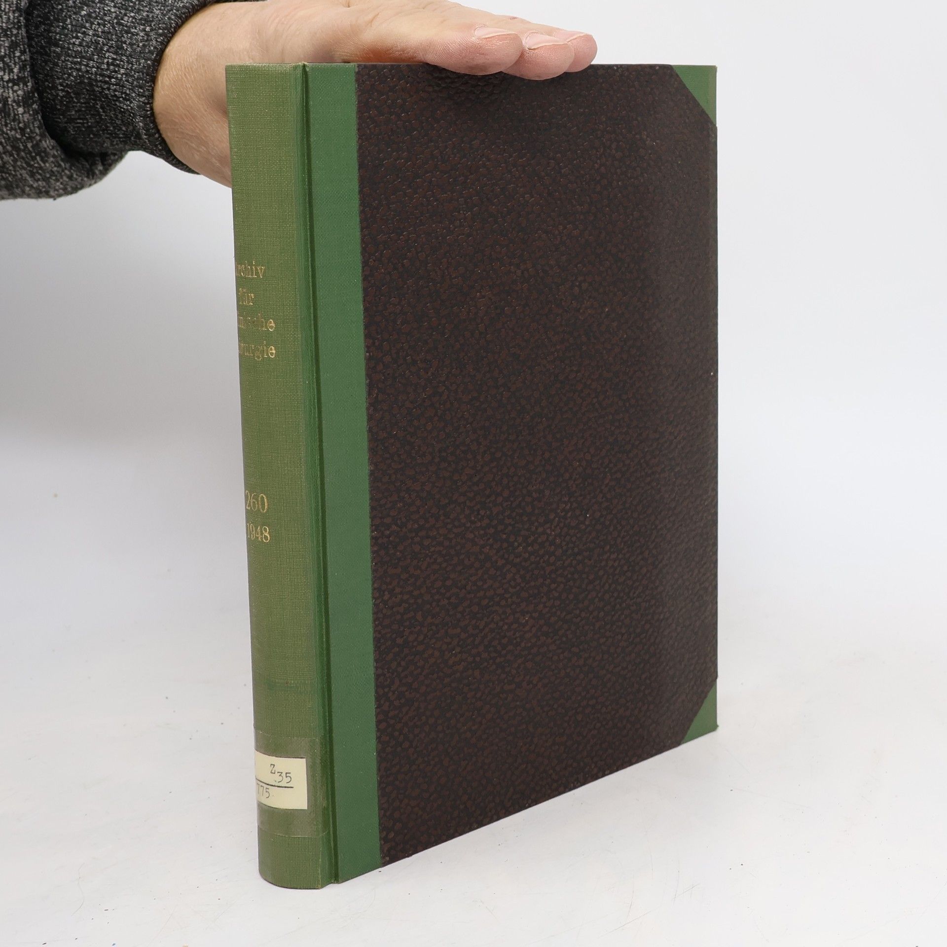 Autorenkollektiv Langenbecks Archiv für klinische Chirurgie 260